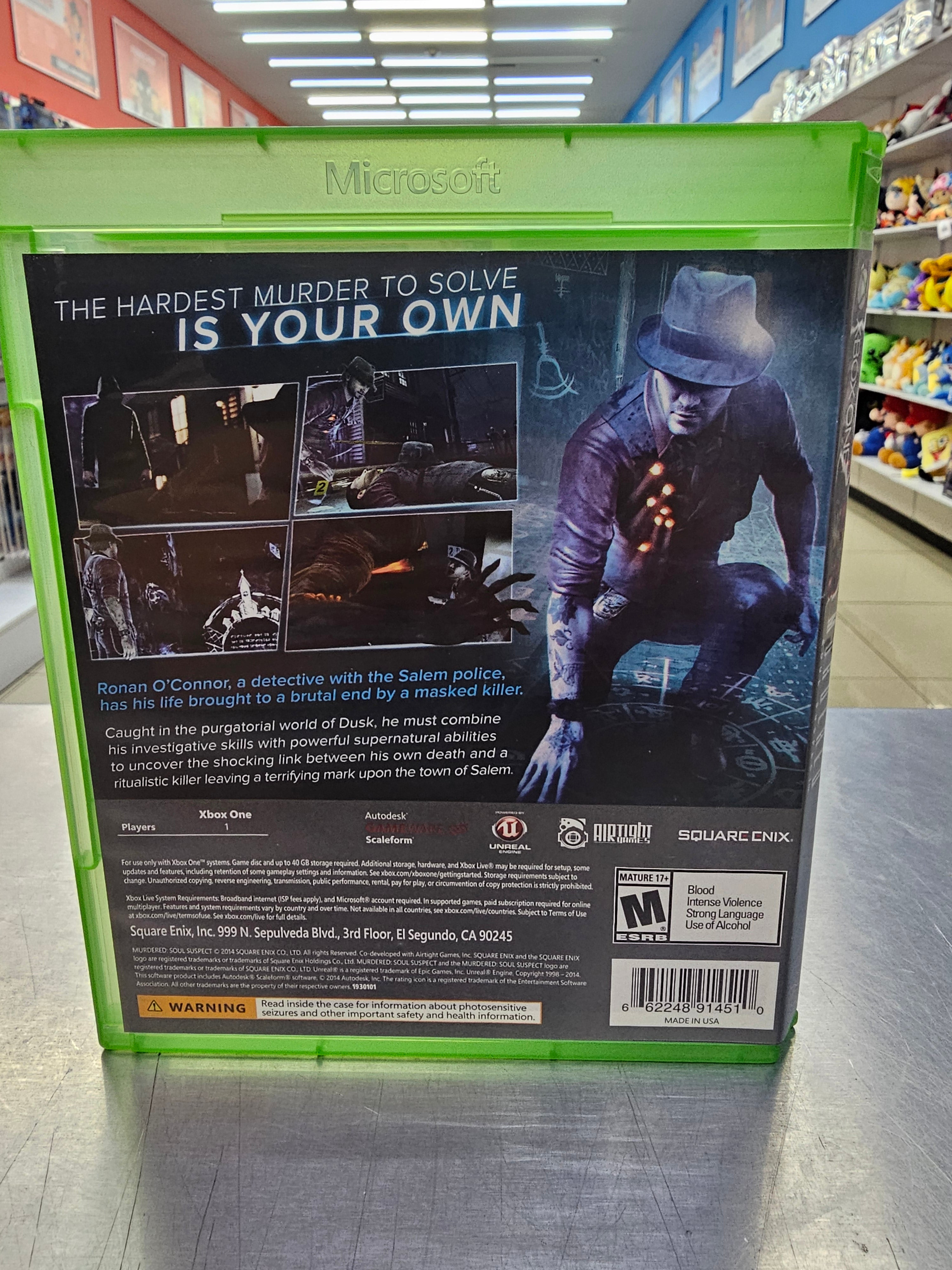 Murdered Soul Suspect Xbox one Usado