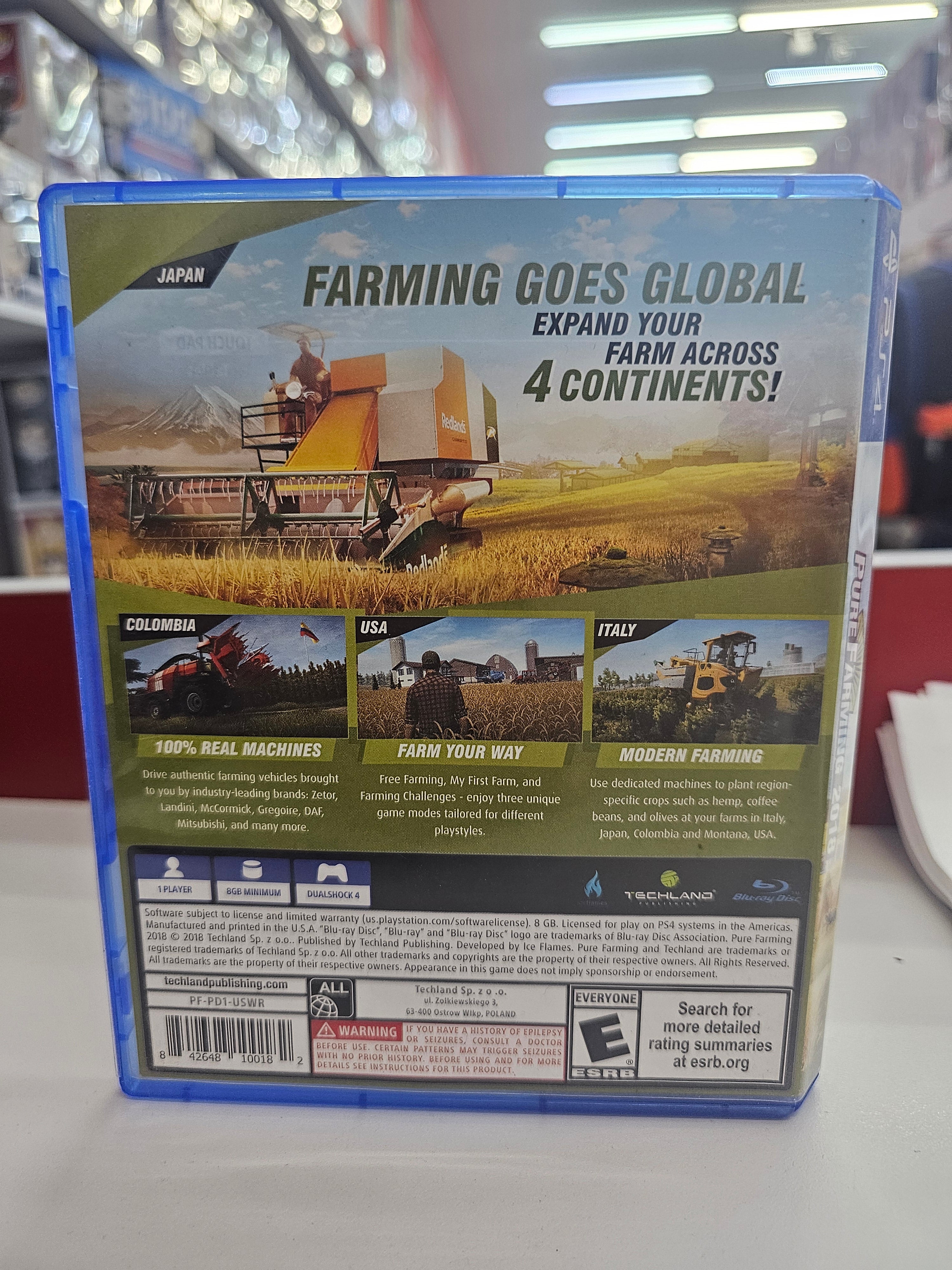Pure Farming 18 Ps4 Usado