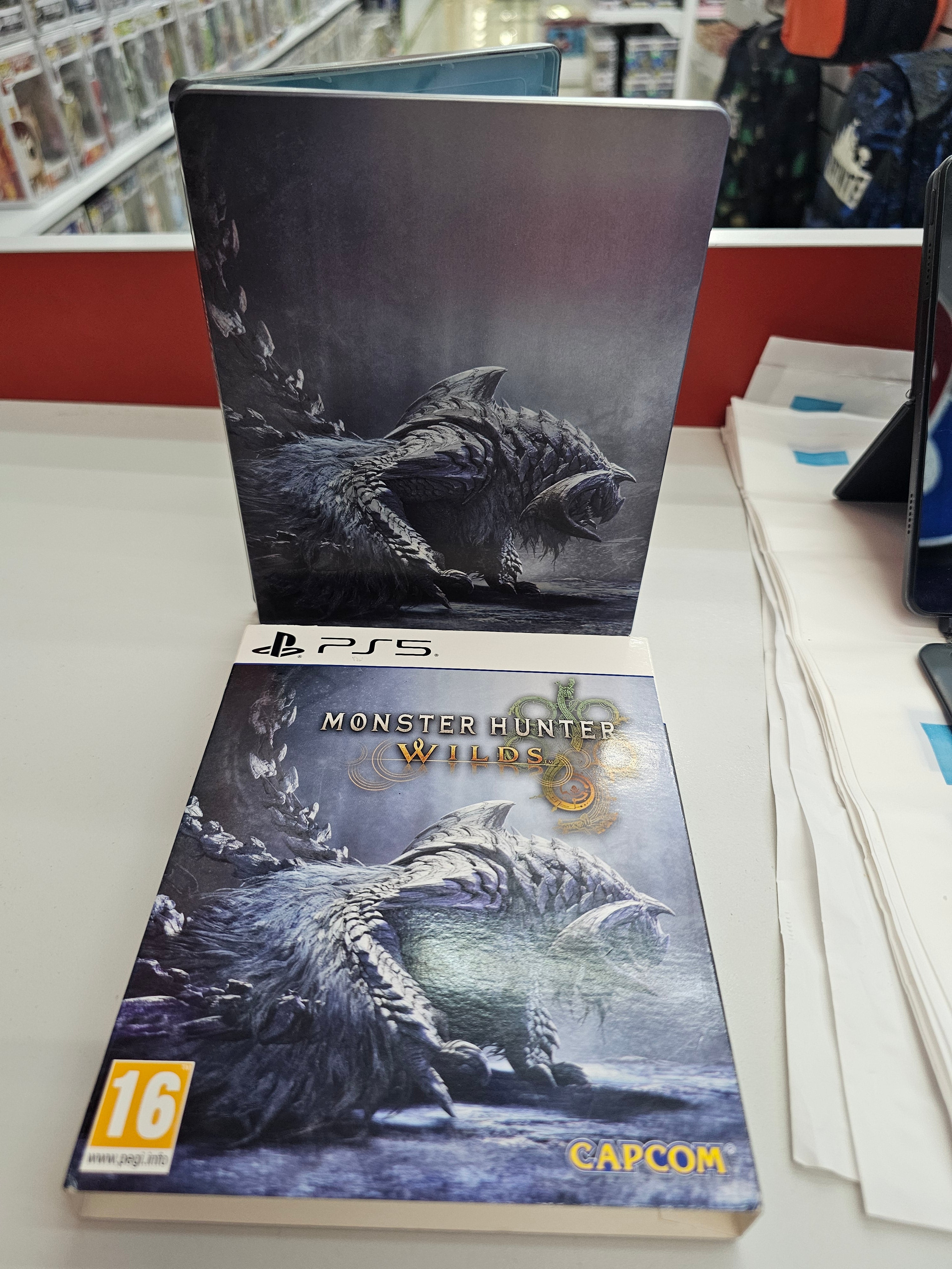 Monster Hunter Wilds Steel Case Eur PS5 Usado