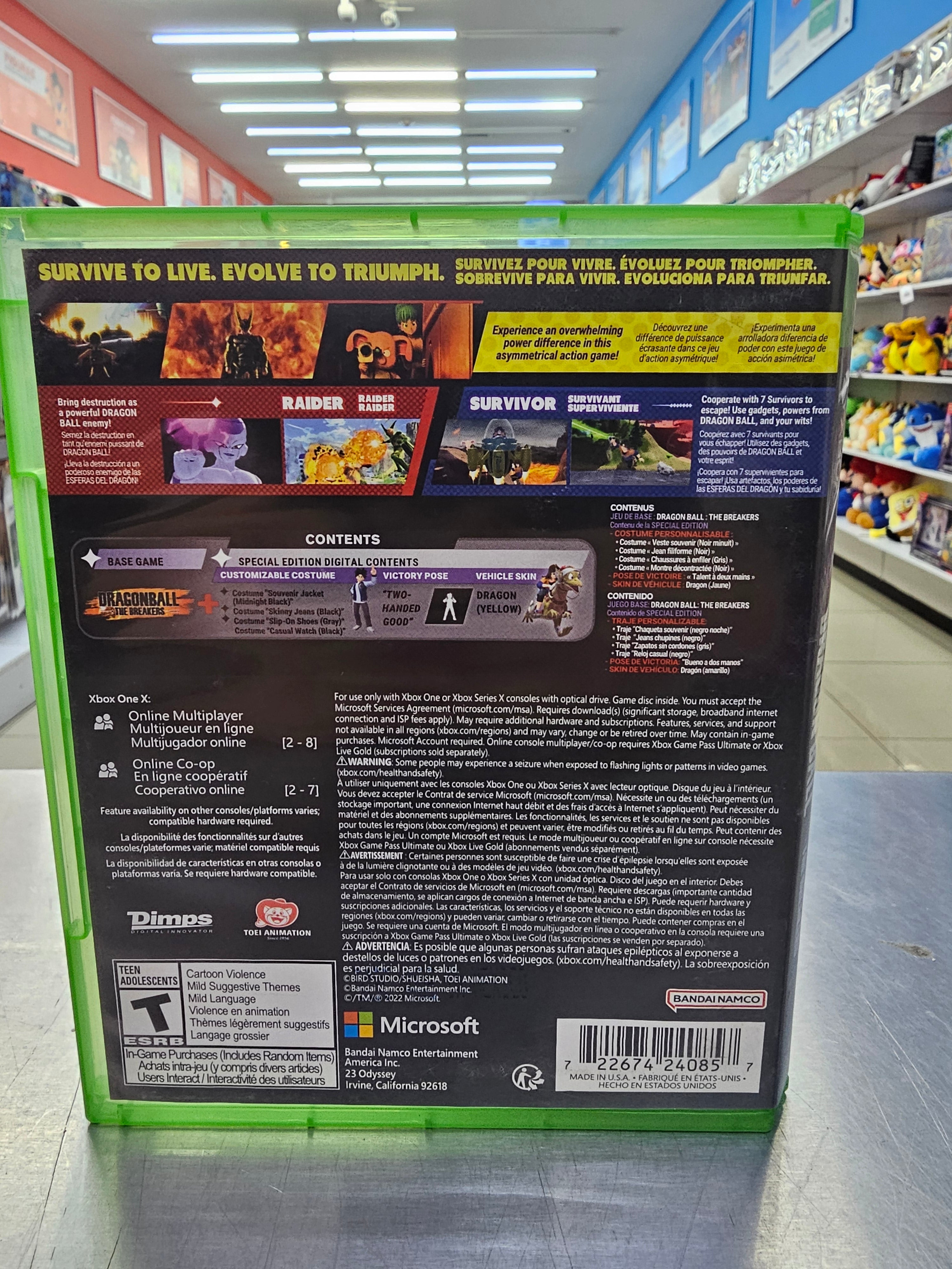 Dragon Ball The Breakers Xbox one Usado
