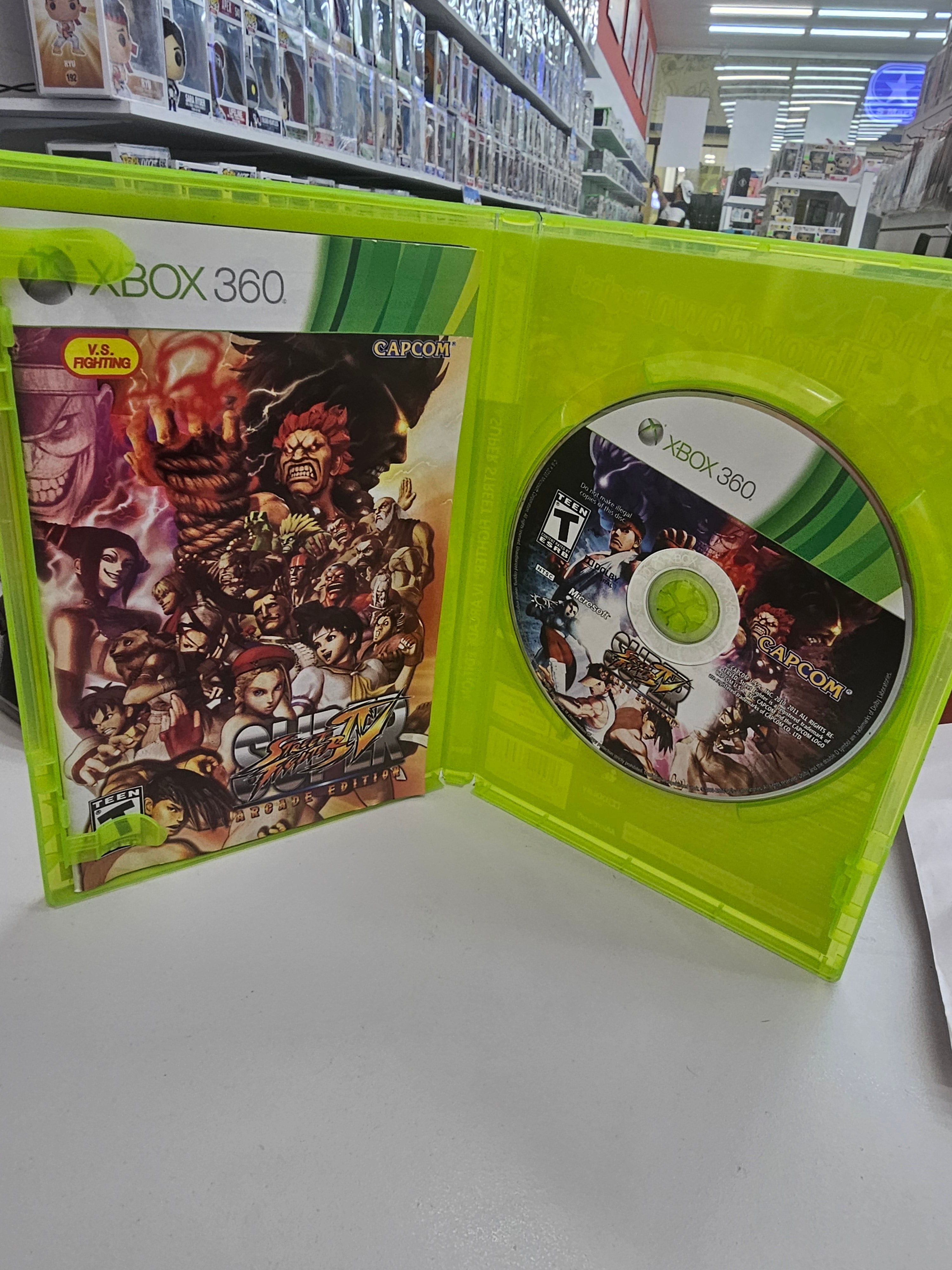 Super Street Fighter IV Arcade Edition Xbox 360 Usado