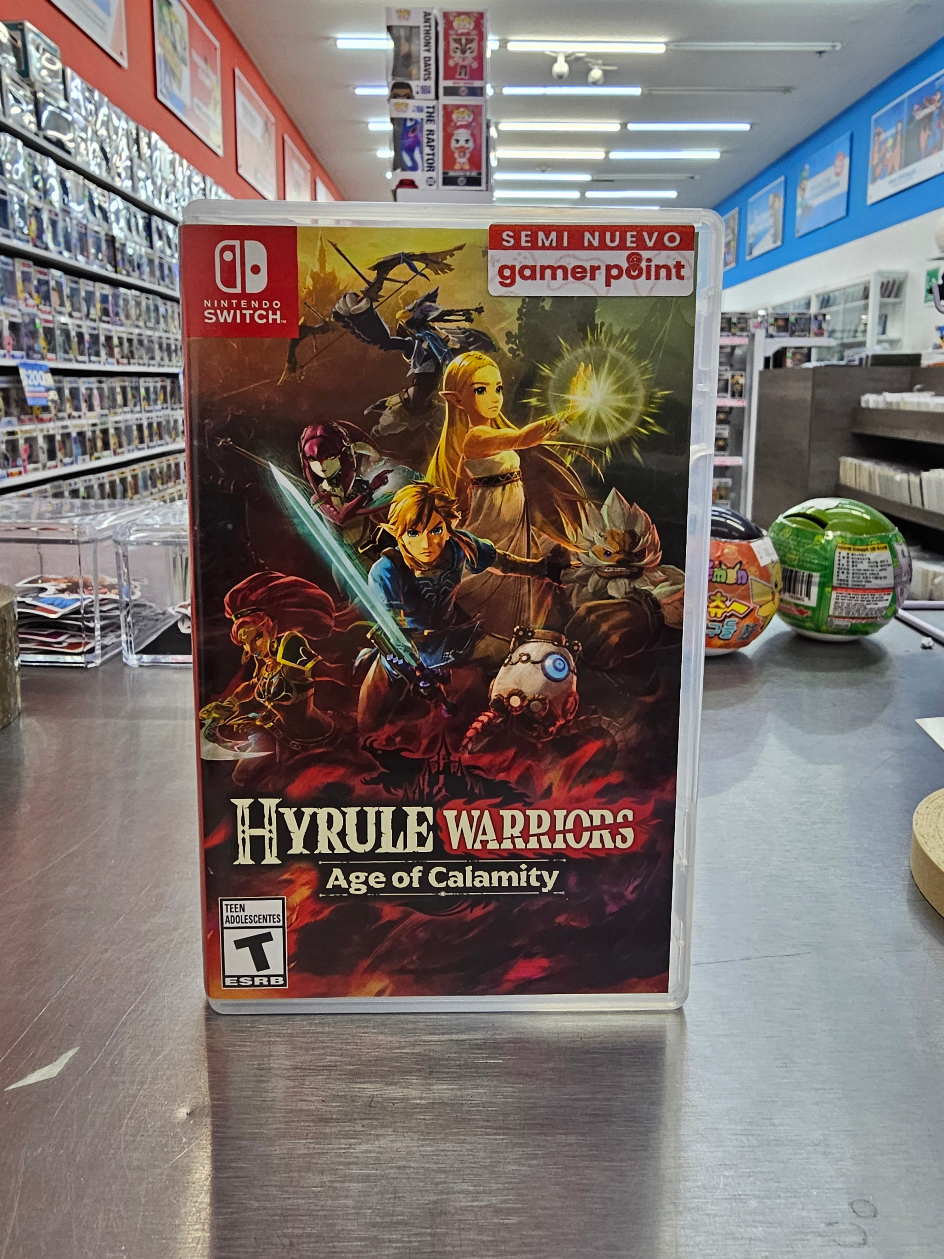 Hyrule Warriors Age of Calamity Switch Usado
