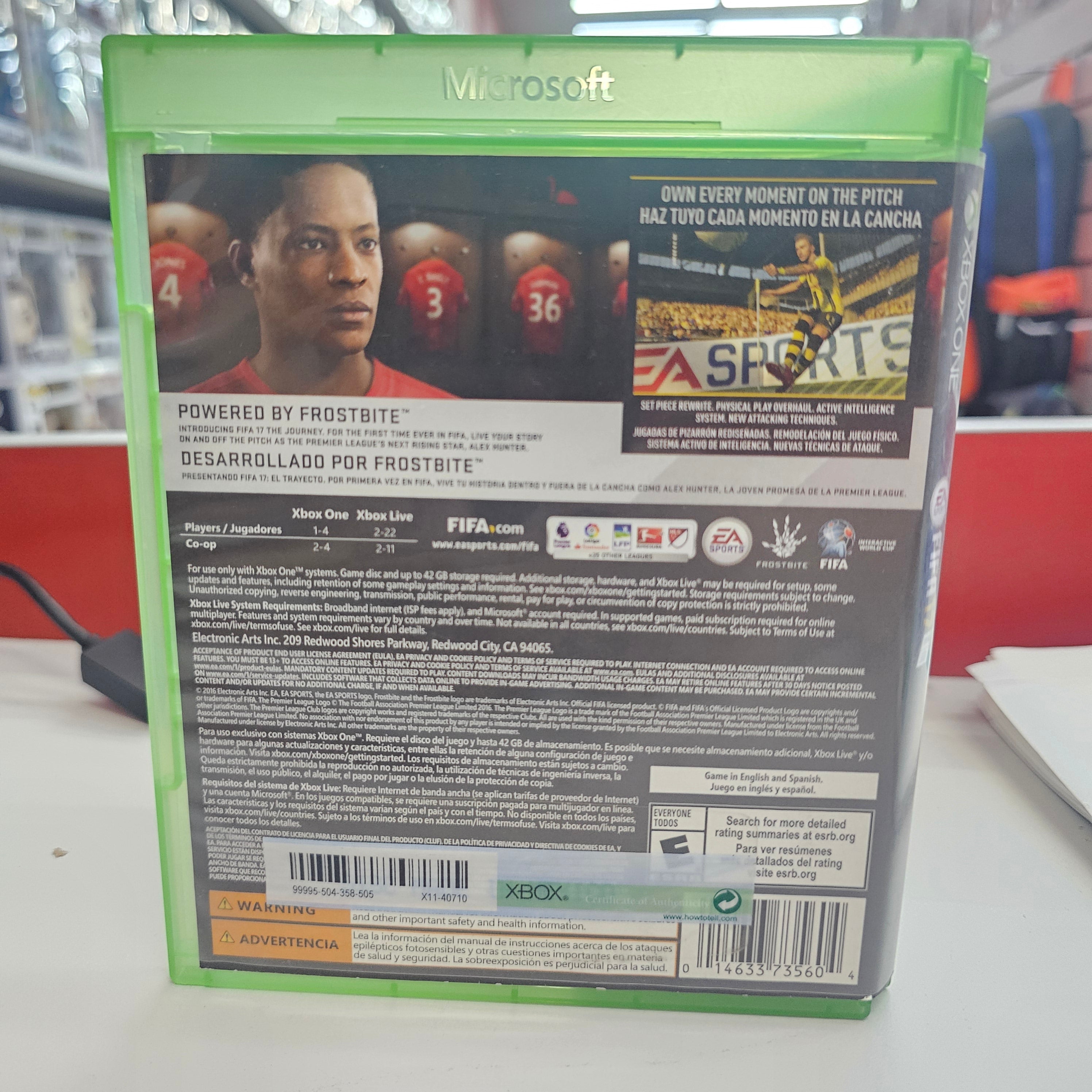FIFA 17 Xbox one Usado