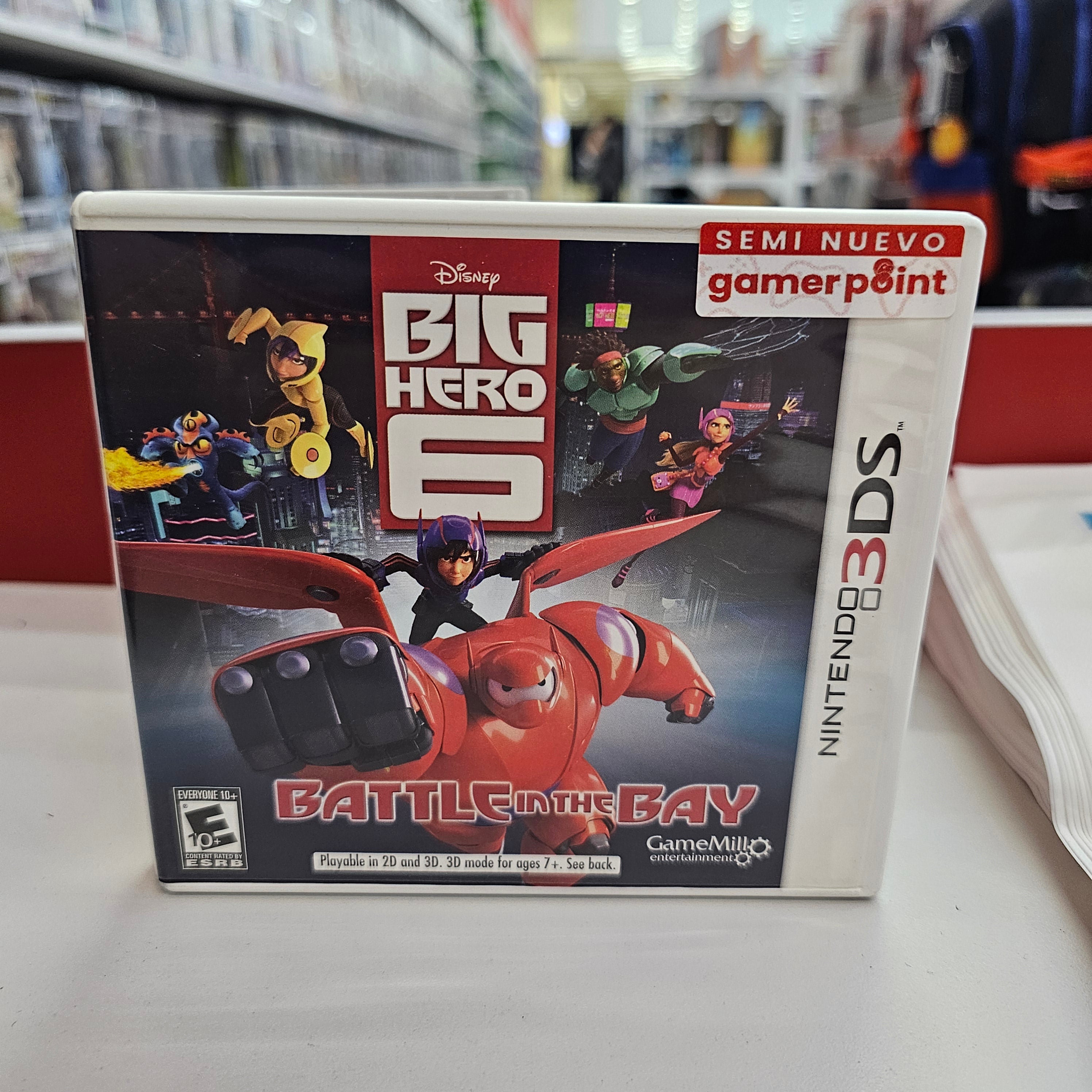 Big Hero 6 Battle in the Bay Nintendo 3DS Usado