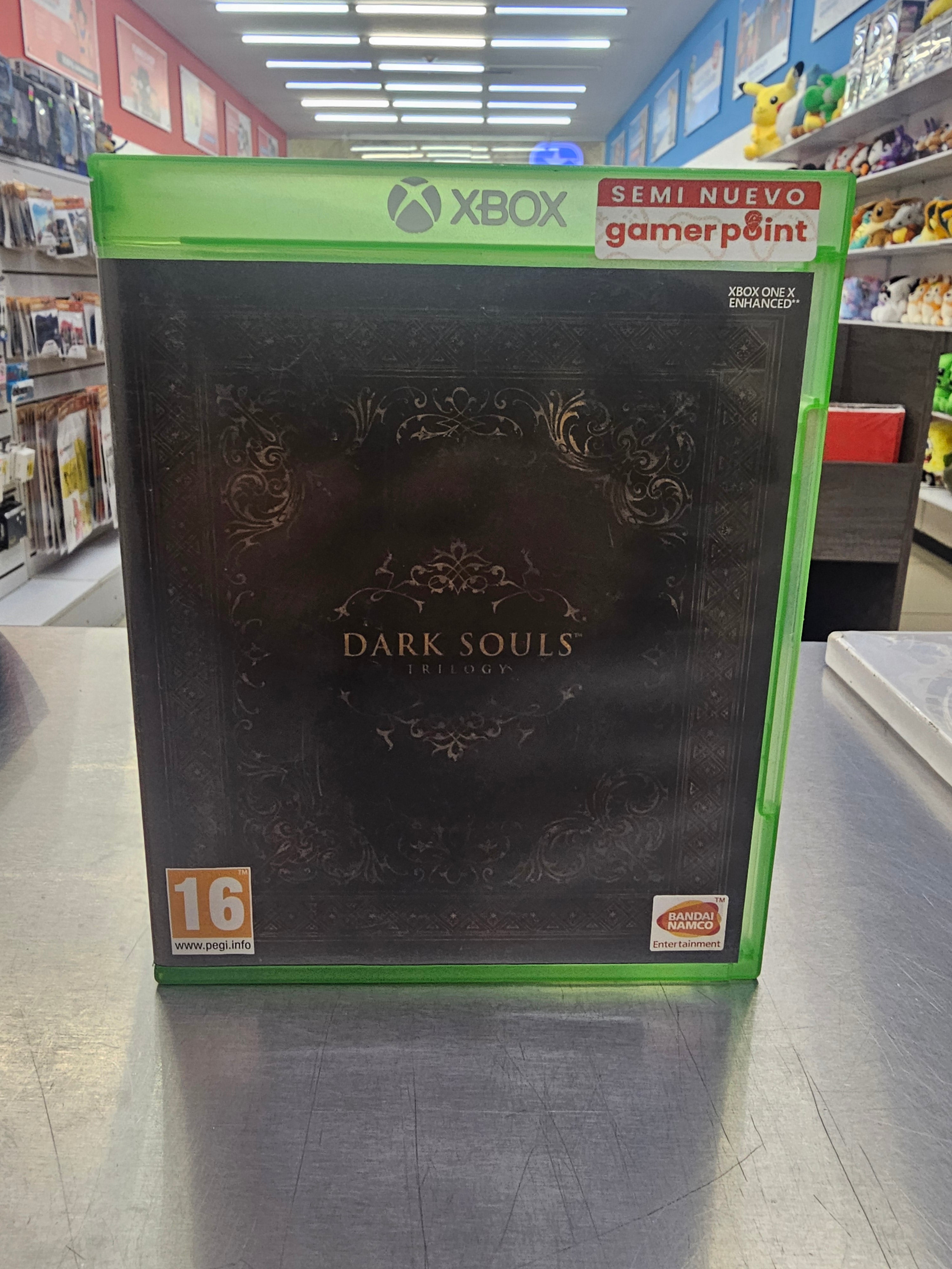 Dark Souls Trilogy Europeo Xbox one Usado