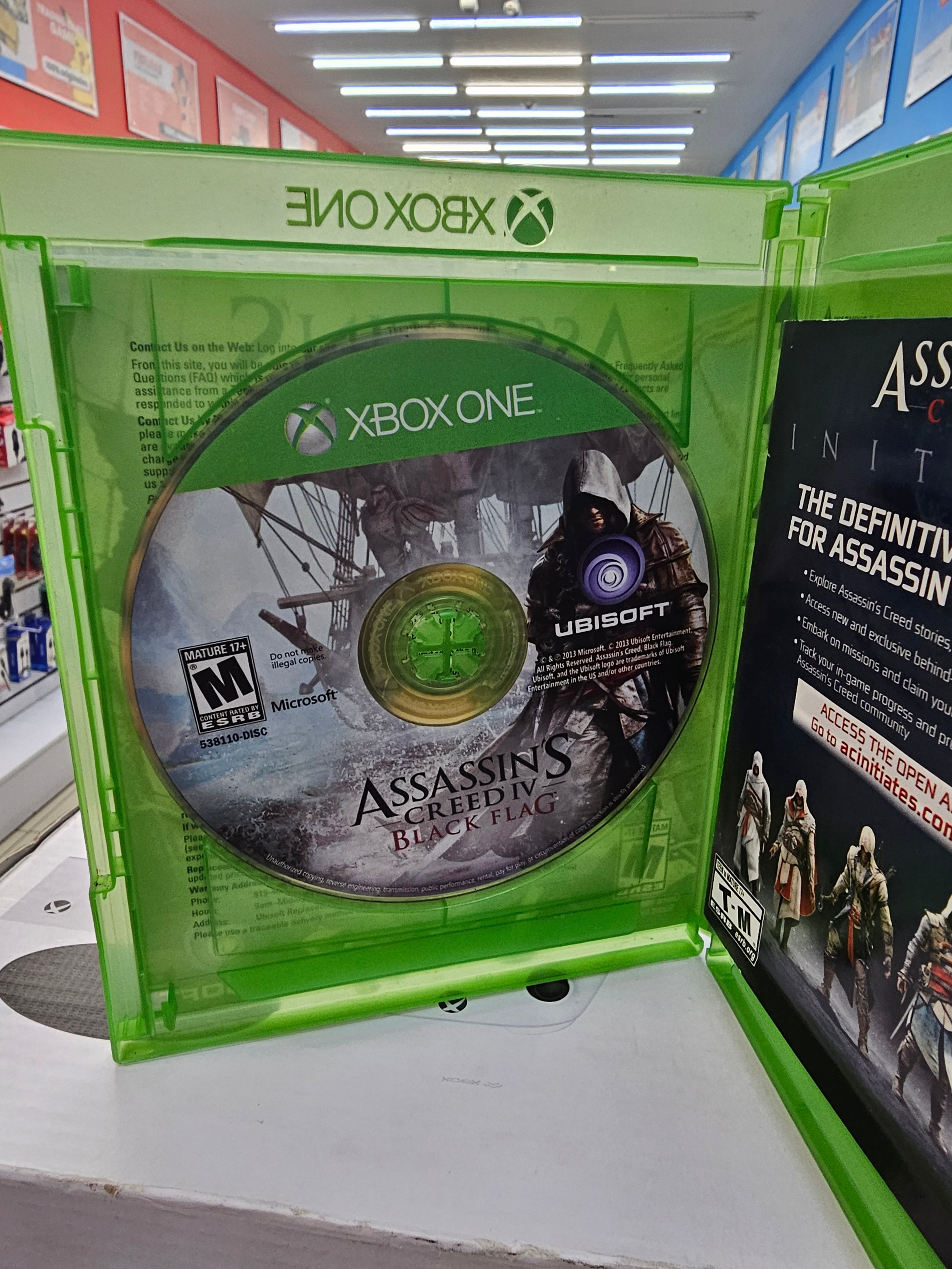 Assassins Creed Iv Xbox One  Usado