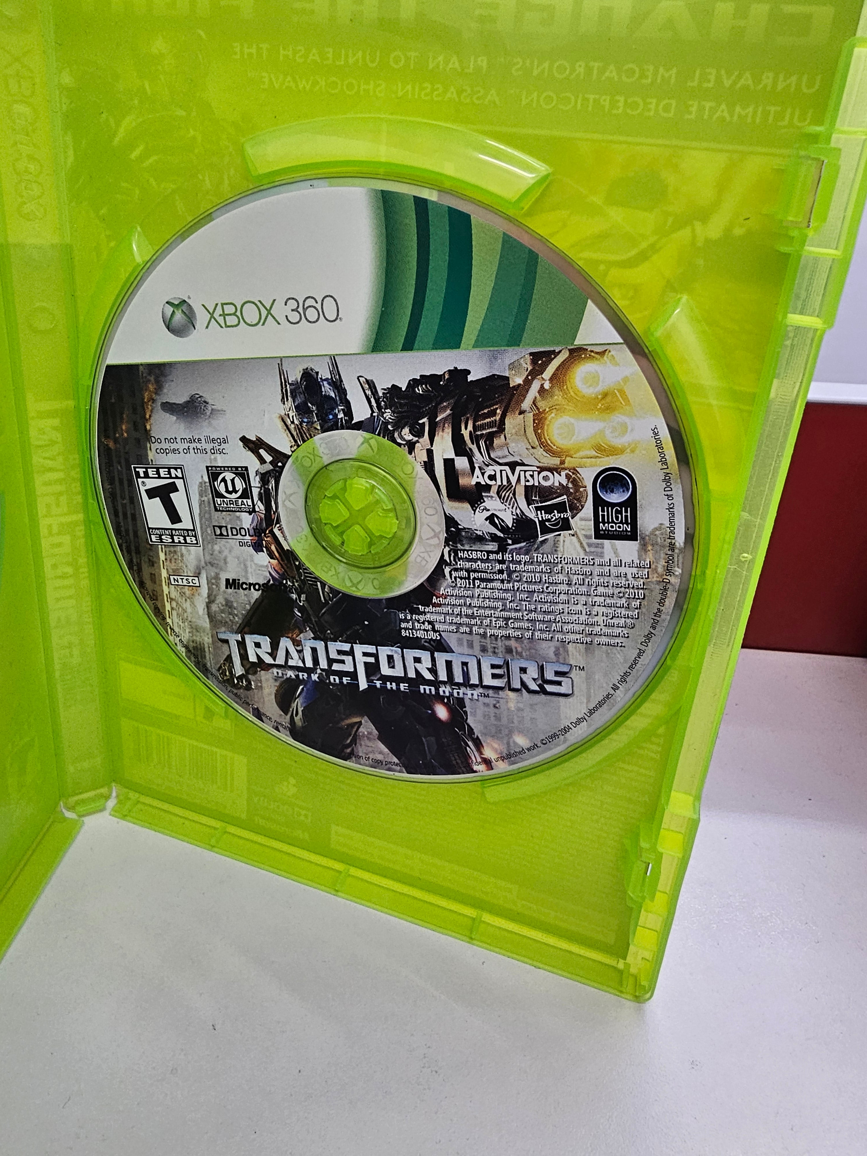 Transformers Dark of the Moon Xbox 360 Usado