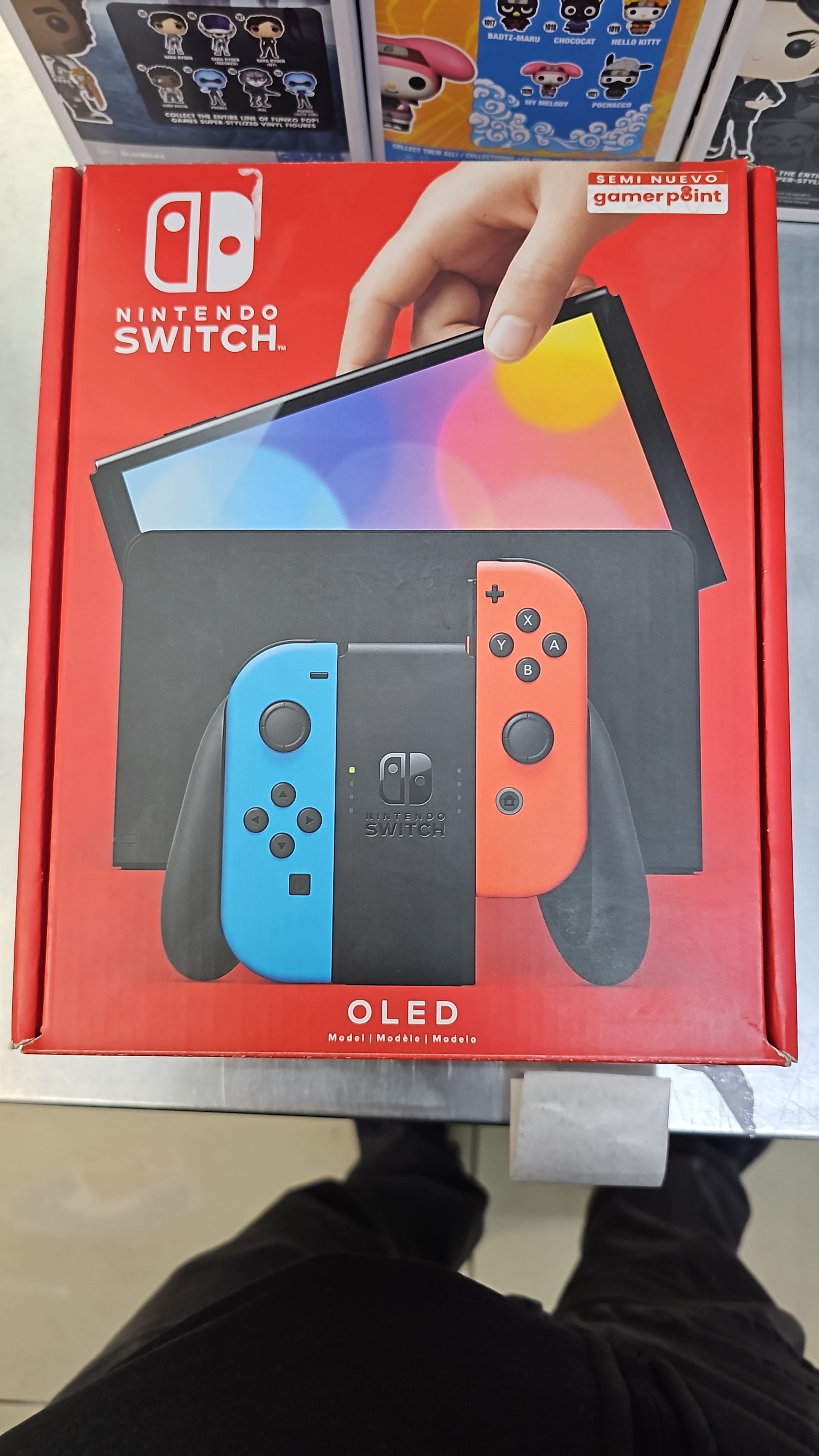 Consola Nintendo Switch Oled Neon Usada