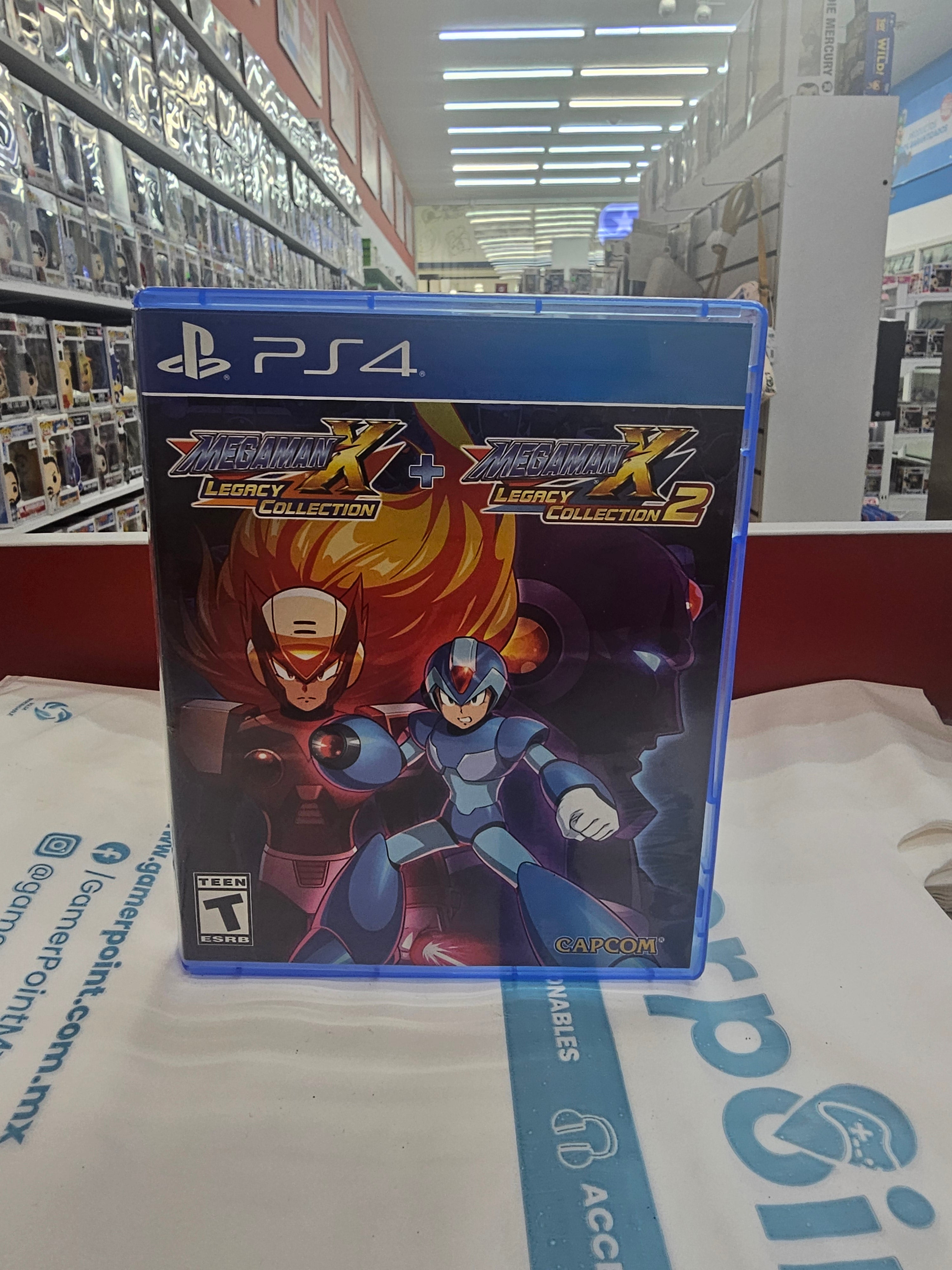 Megaman X Legacy Collection 1 + 2 PS4 Usado