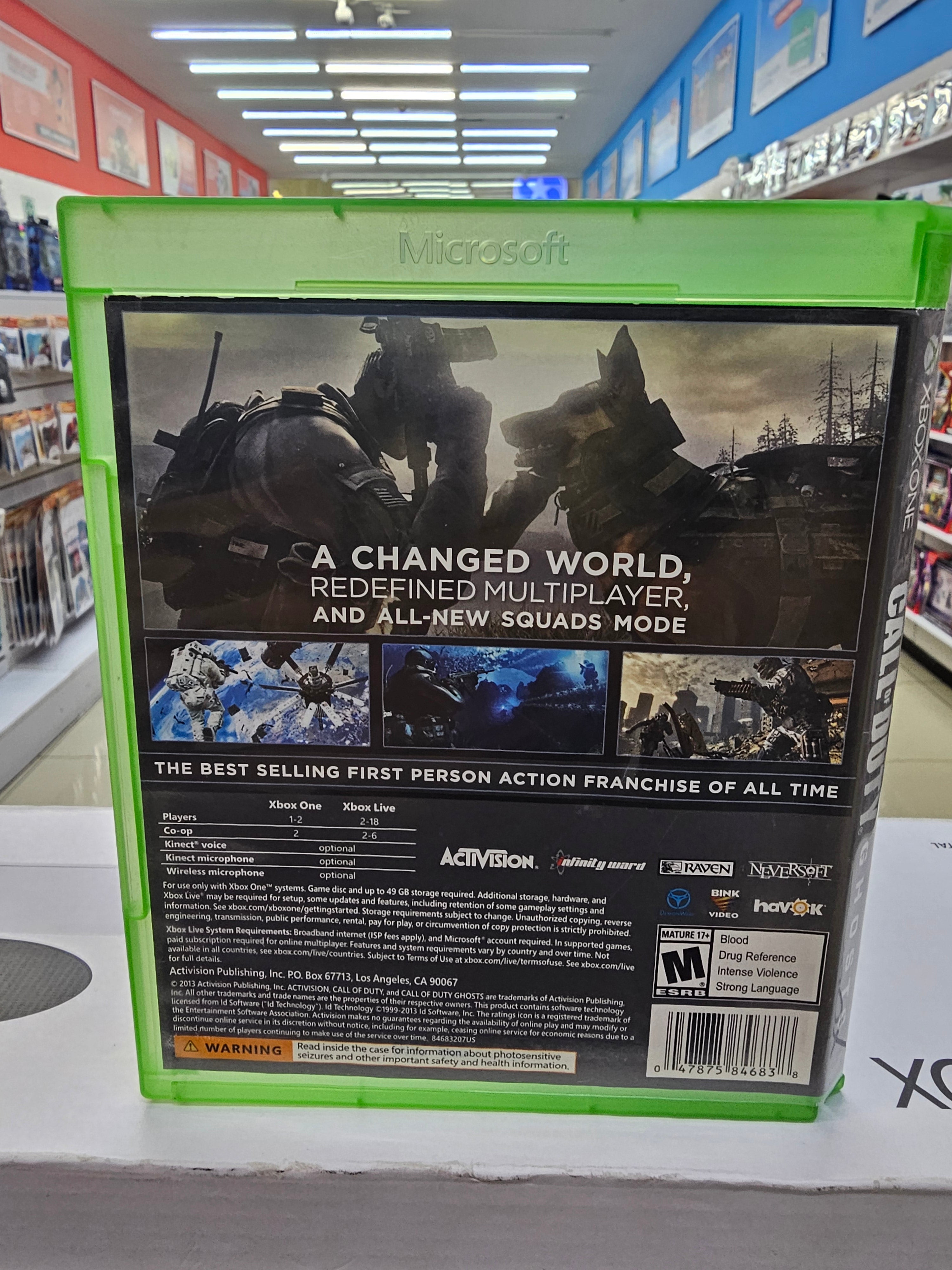 Call of Duty Ghosts Xbox one Usado