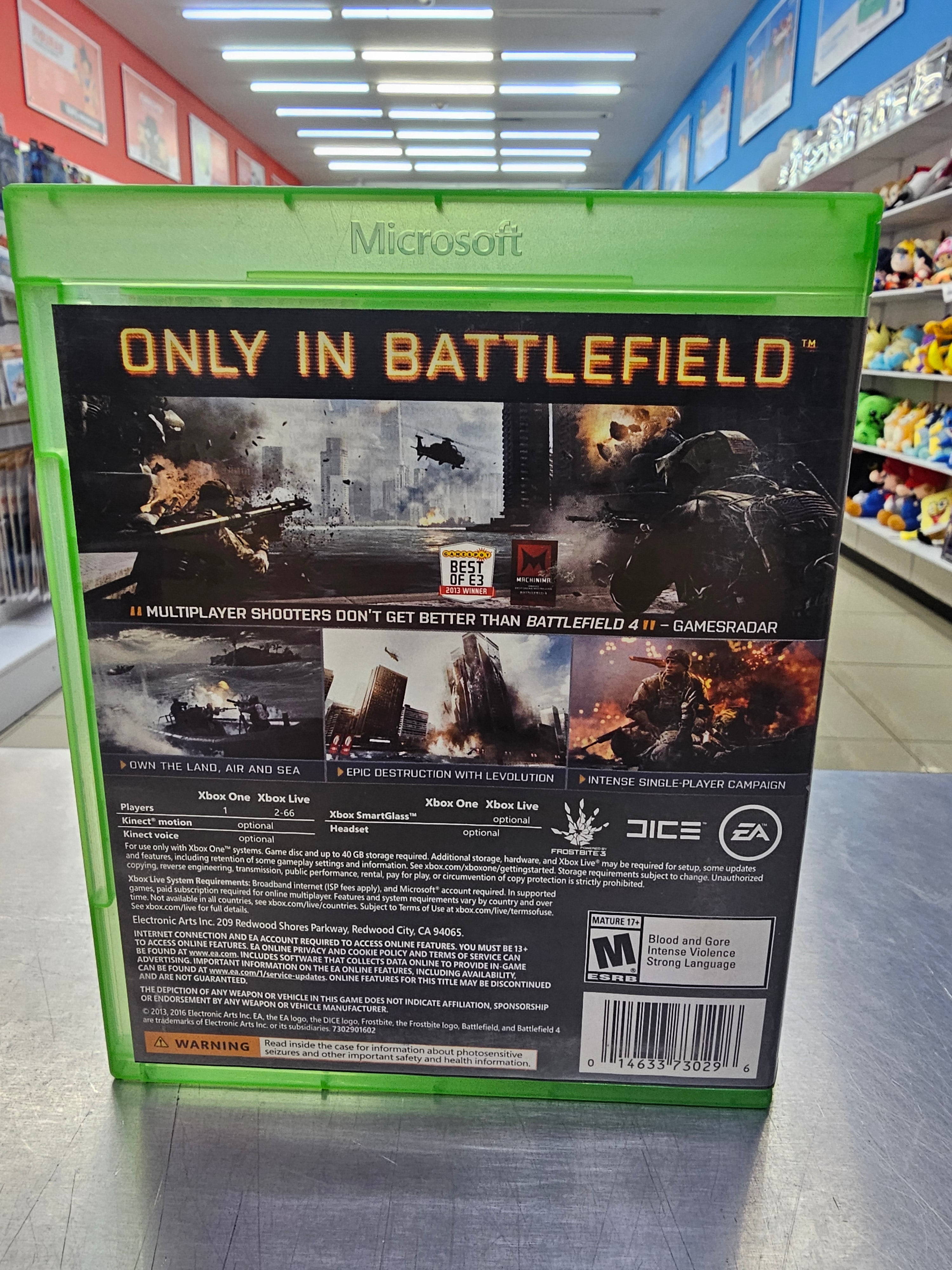 Battlefield 4 Xbox One  Usado