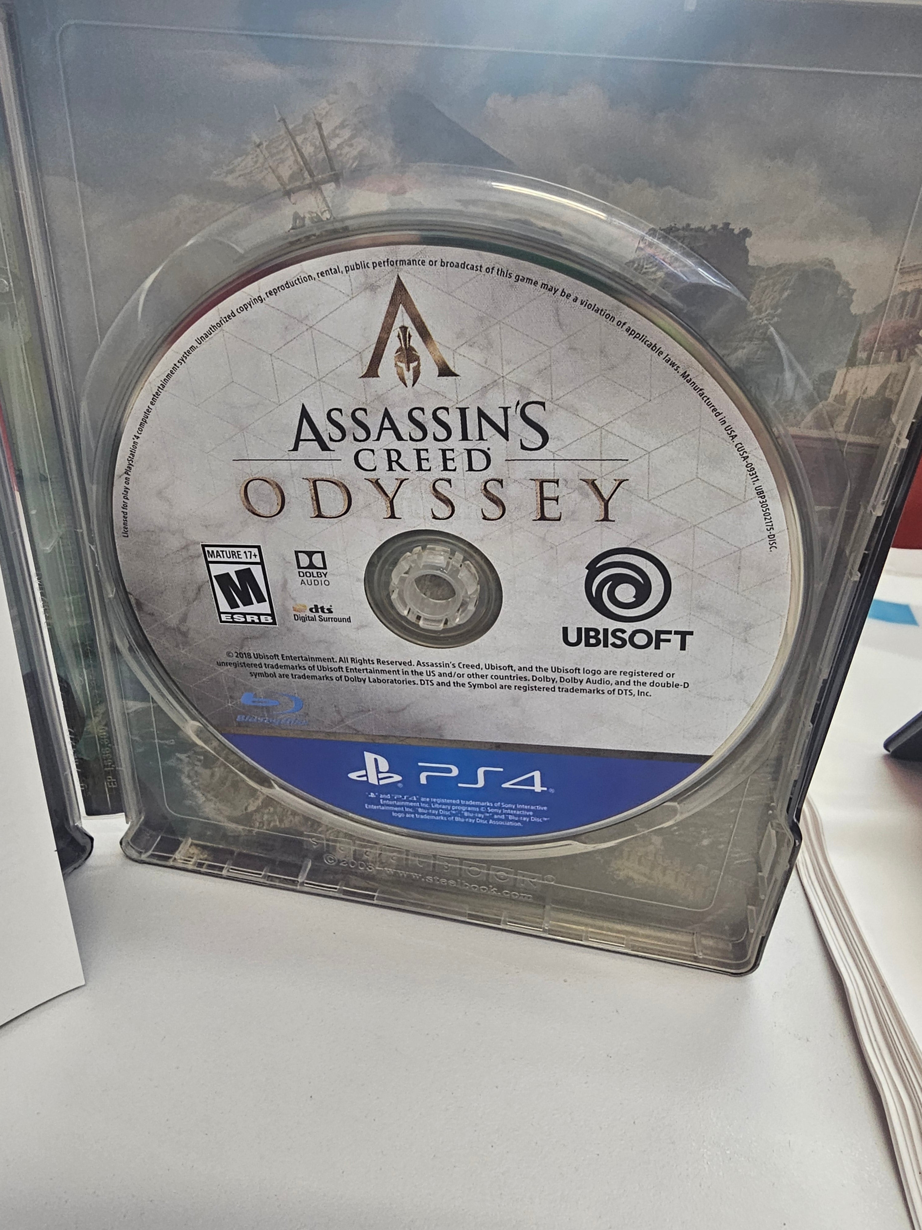Assassins Creed Odyssey Gold Edition Steelbook PS4 Usado