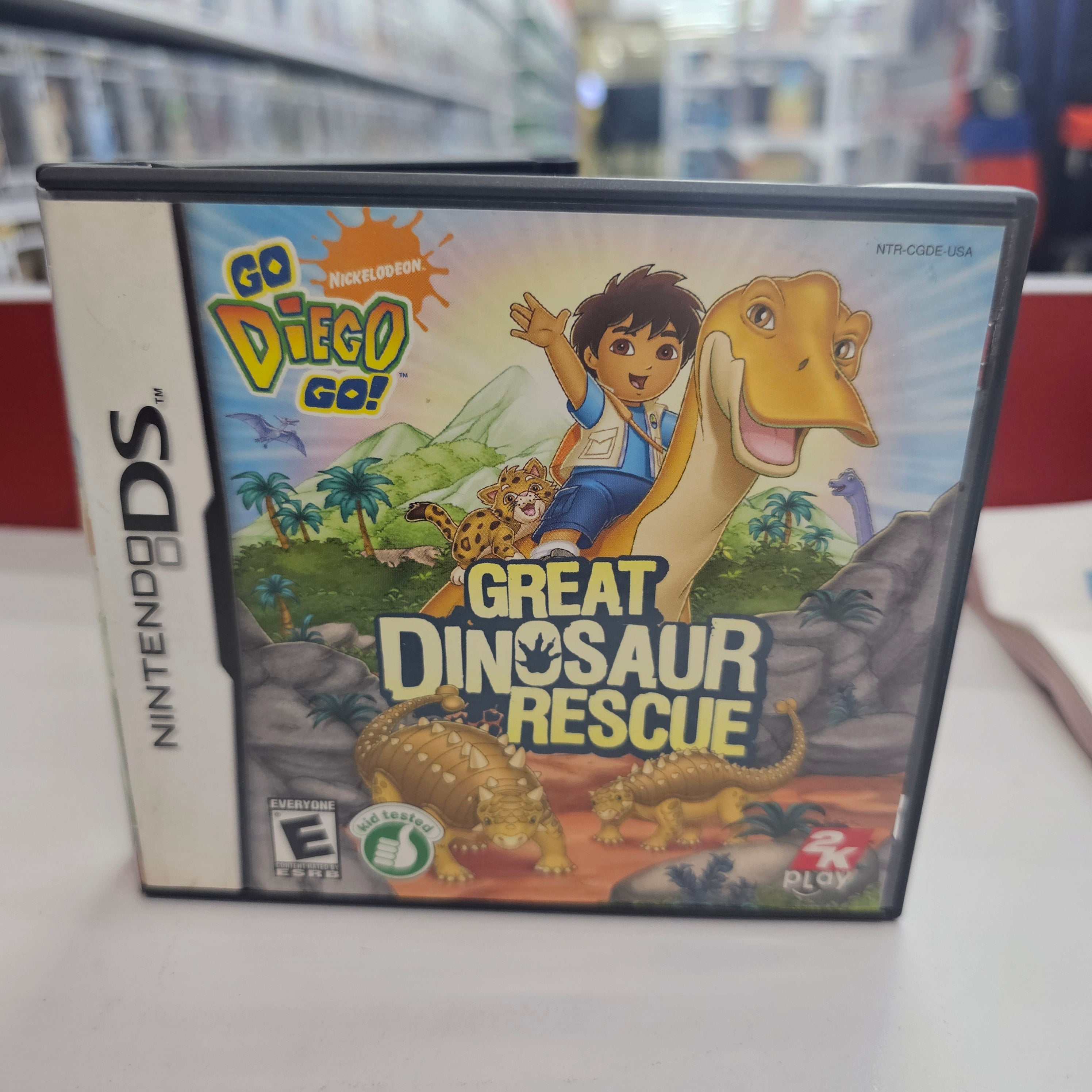 Go Diego Go! Great Dinosaur Rescue Nintendo DS Usado