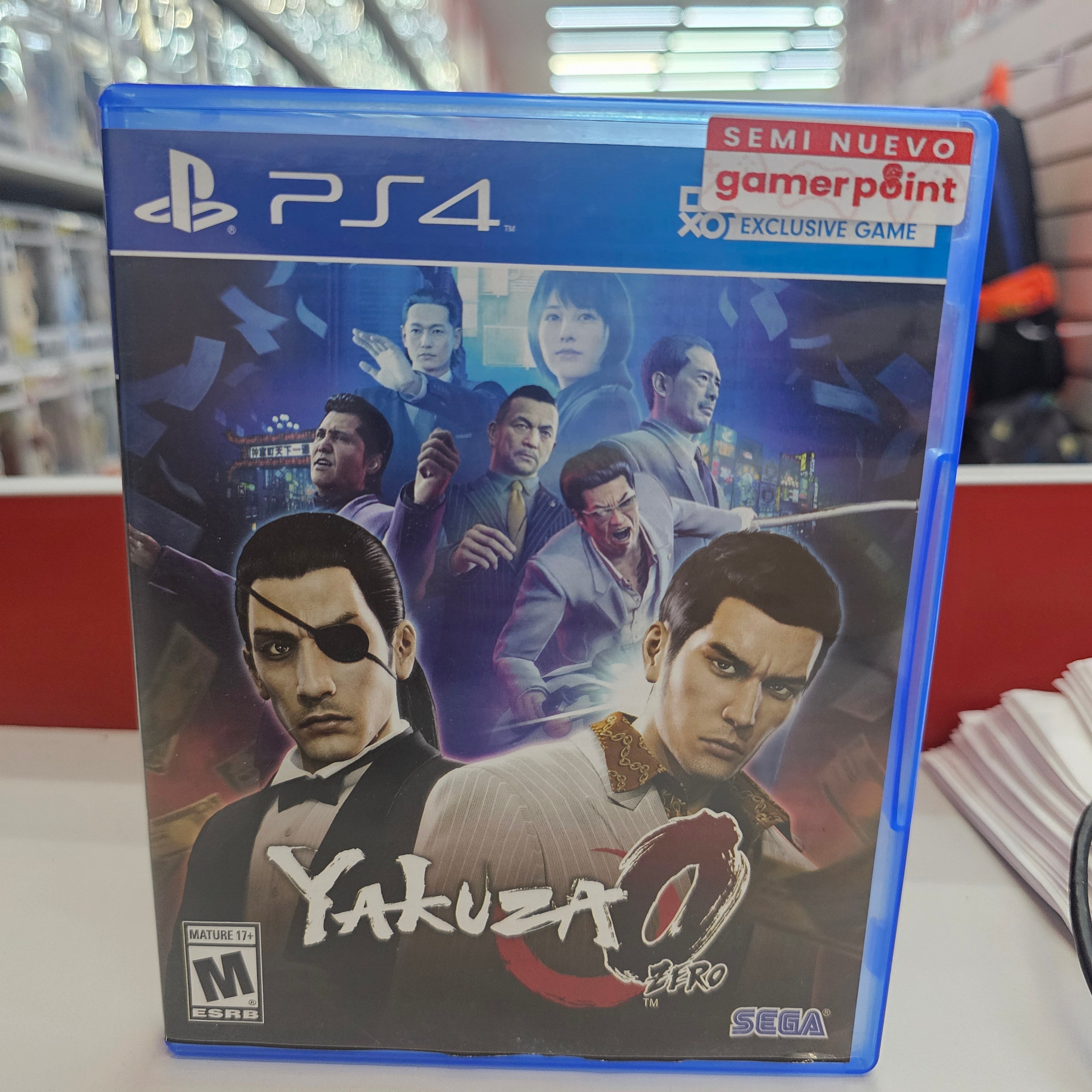Yakuza 0 Zero PS4 Usado