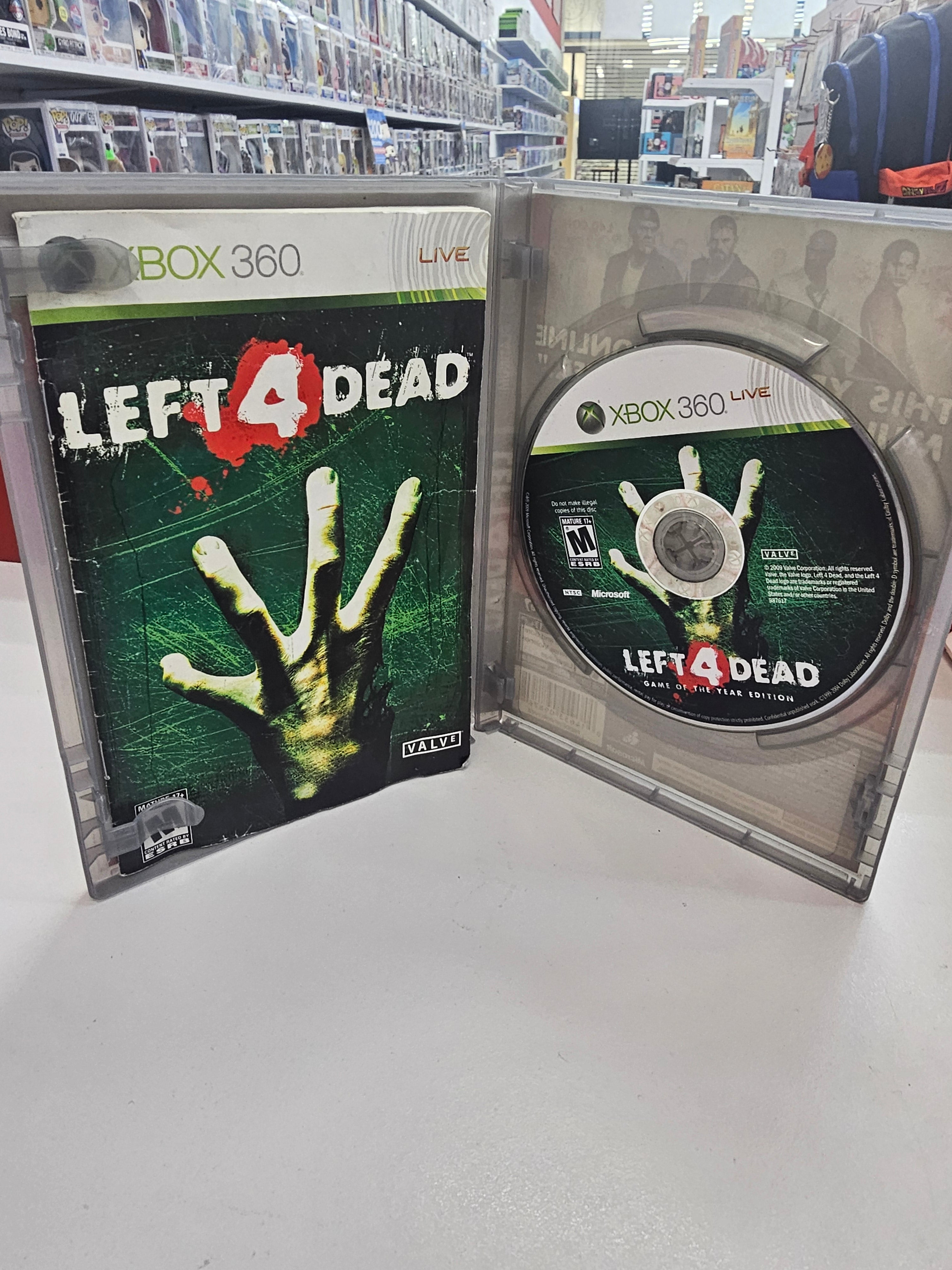 Left 4 Dead Goty Xbox 360 Usado