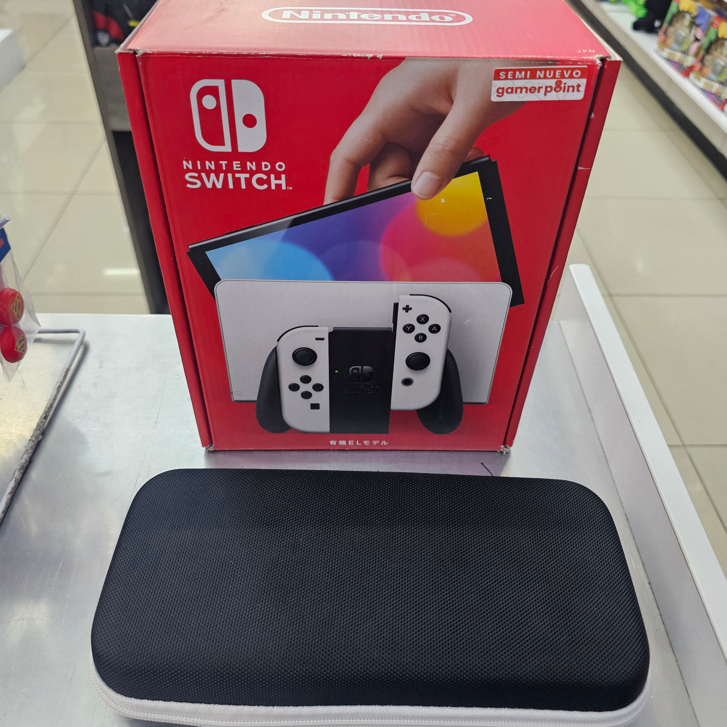 Consola Nintendo Switch Oled 128gb Usada + Estuche