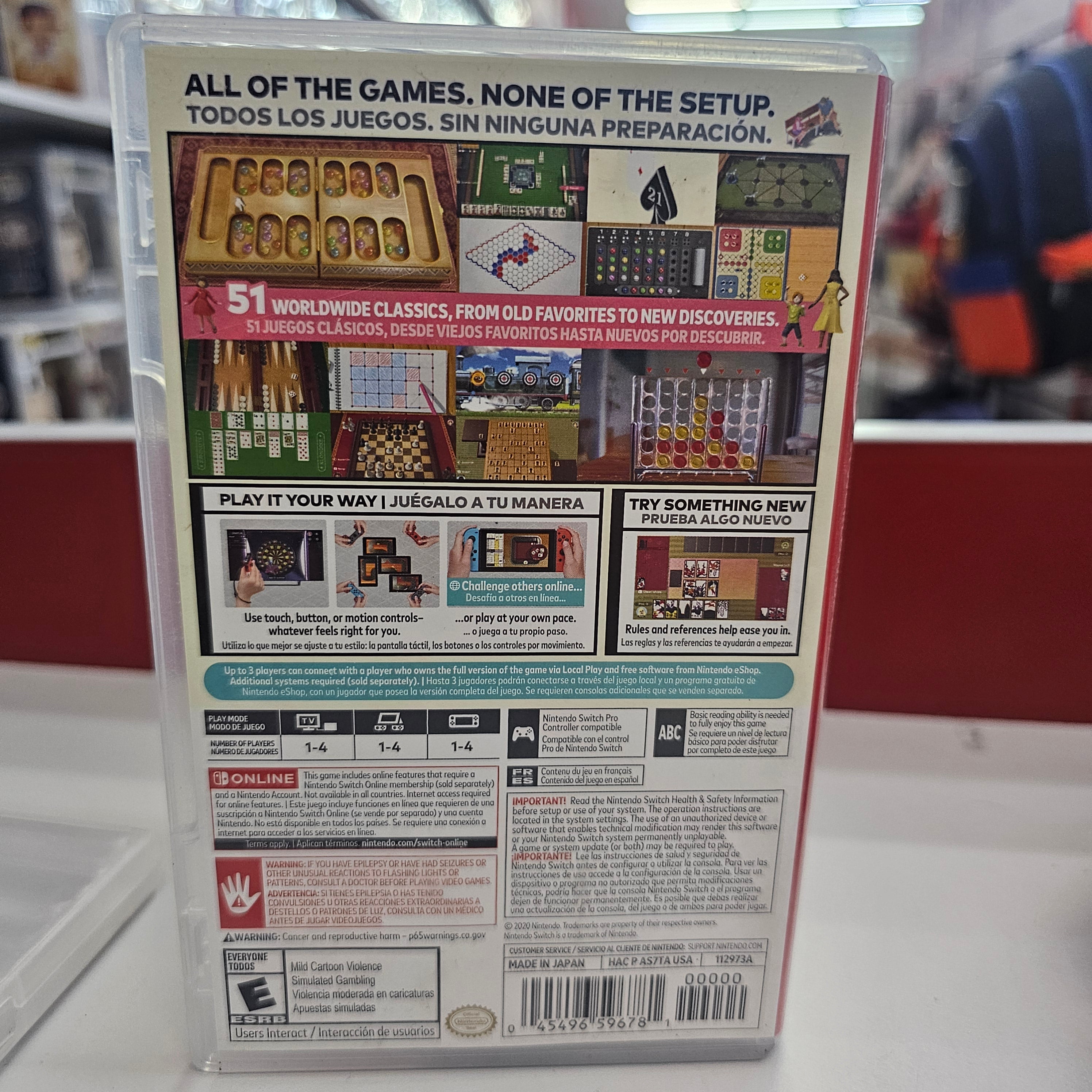 Club House 51 Worldwide Classics Nintendo Switch Usado