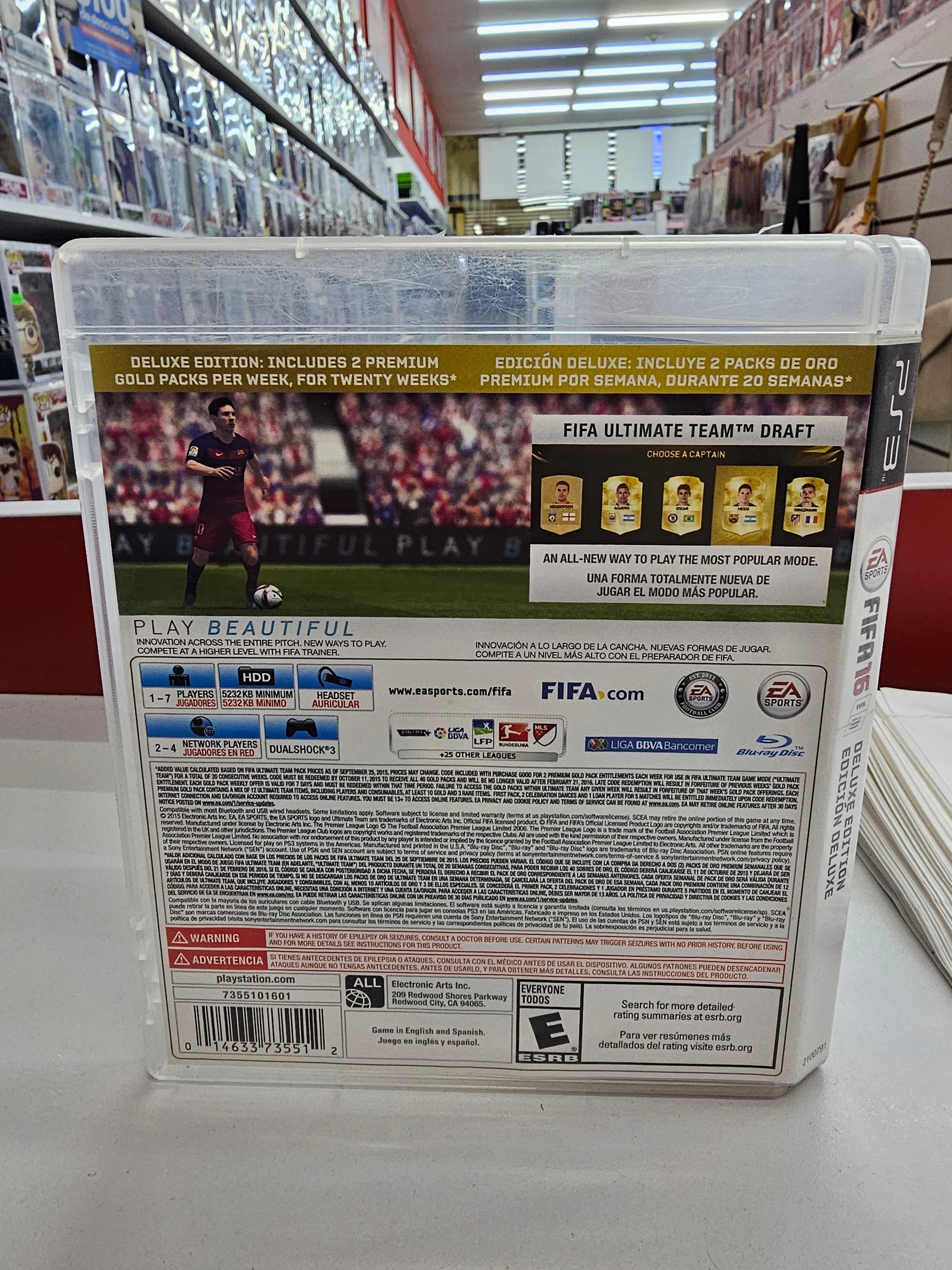Fifa 16 Ps3  Usado