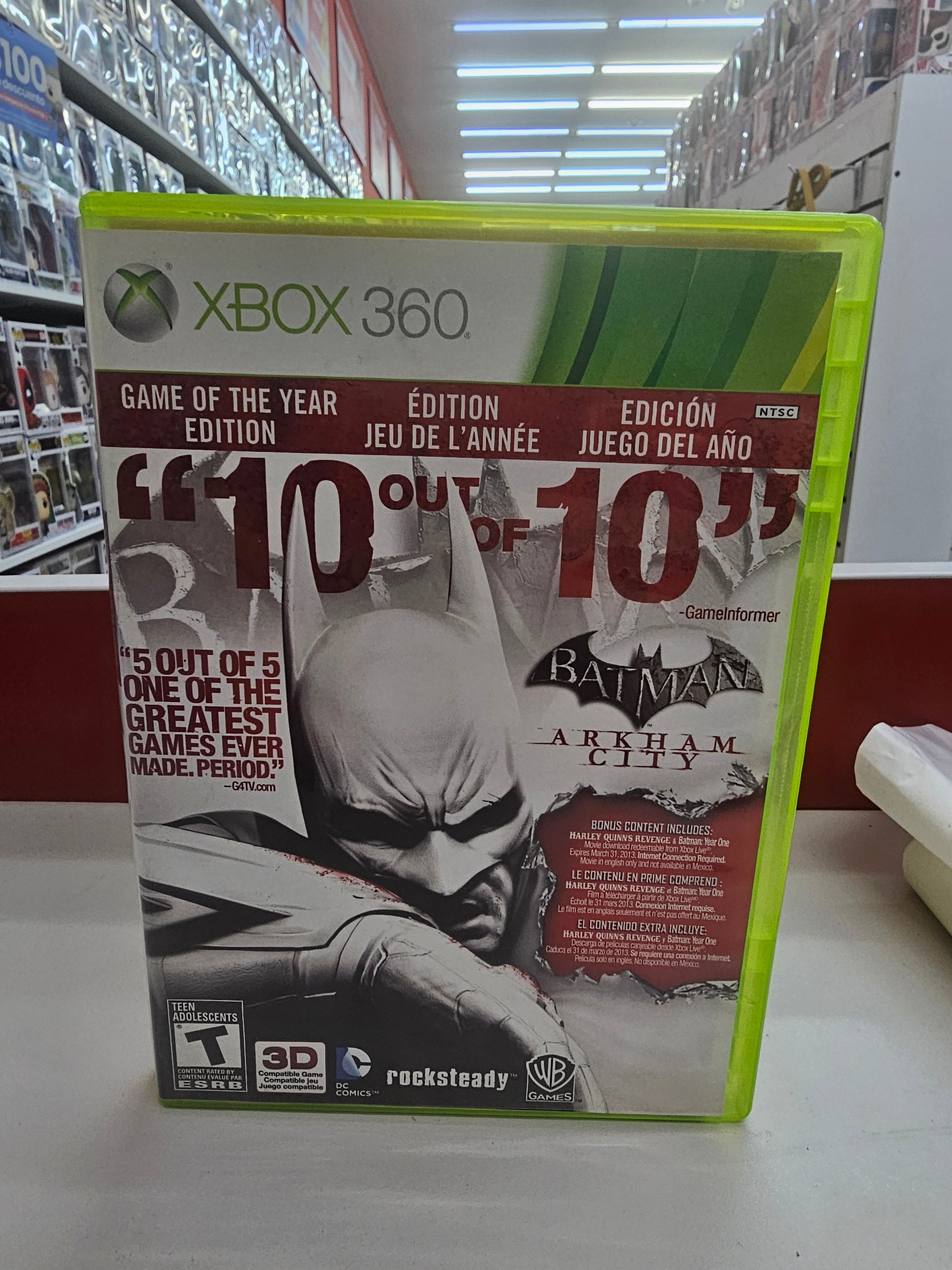 Batman Arkham City Goty Xbox 360  Usado