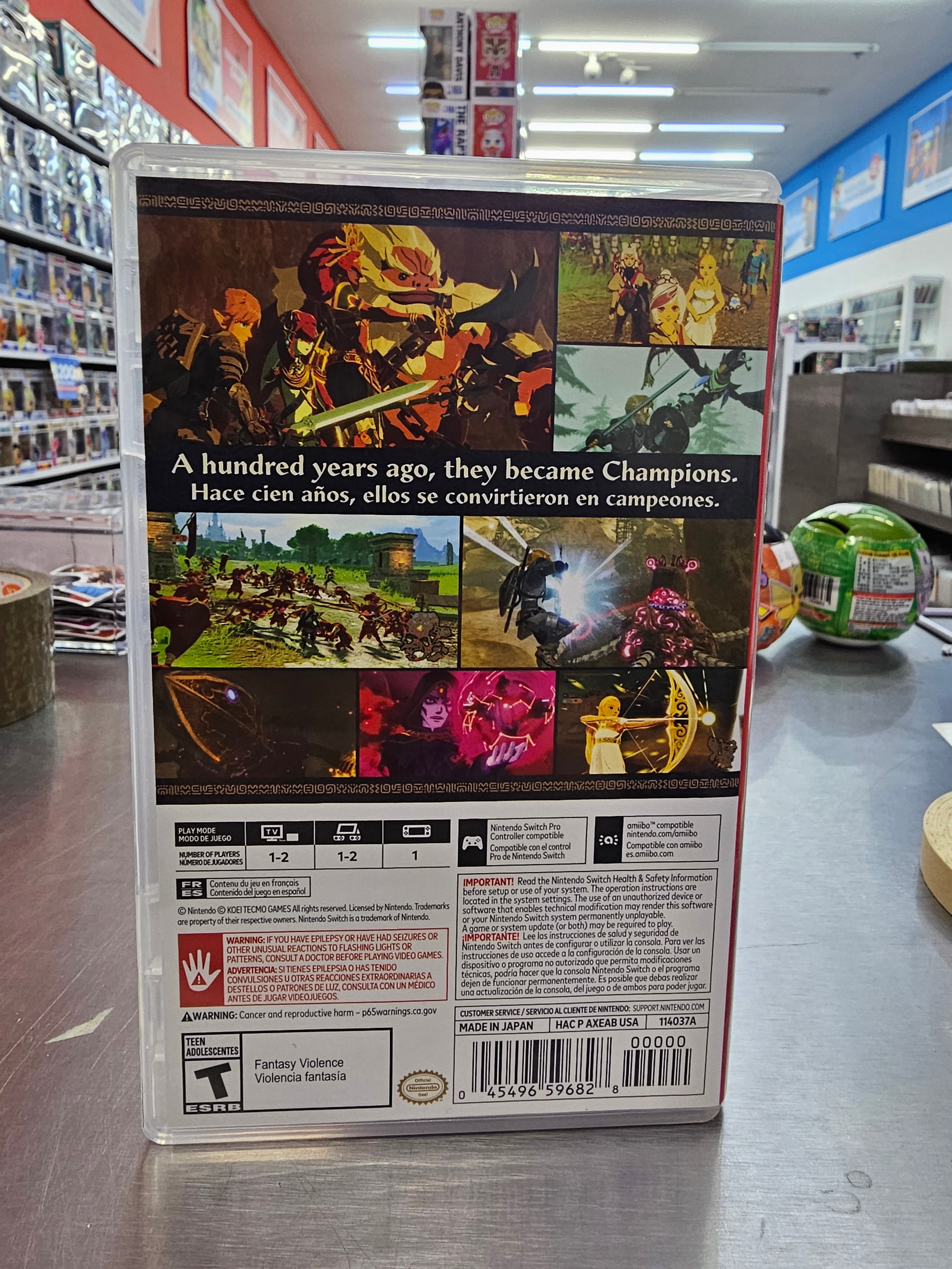 Hyrule Warriors Age of Calamity Switch Usado