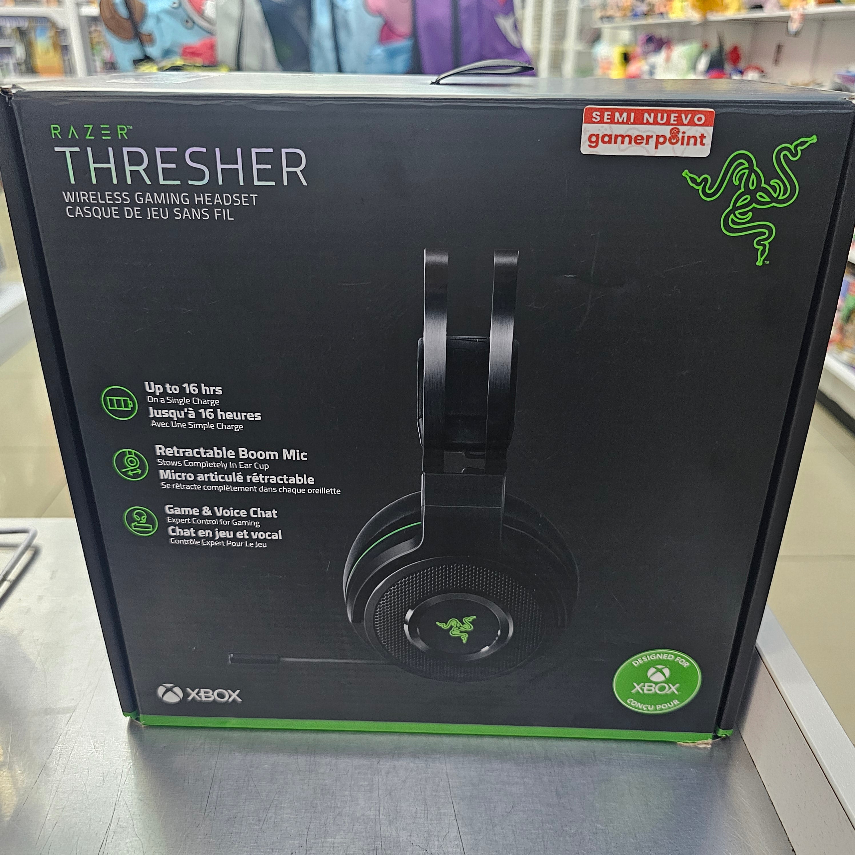 Wireless Gaming Headset Thresher Razer Xbox Usado