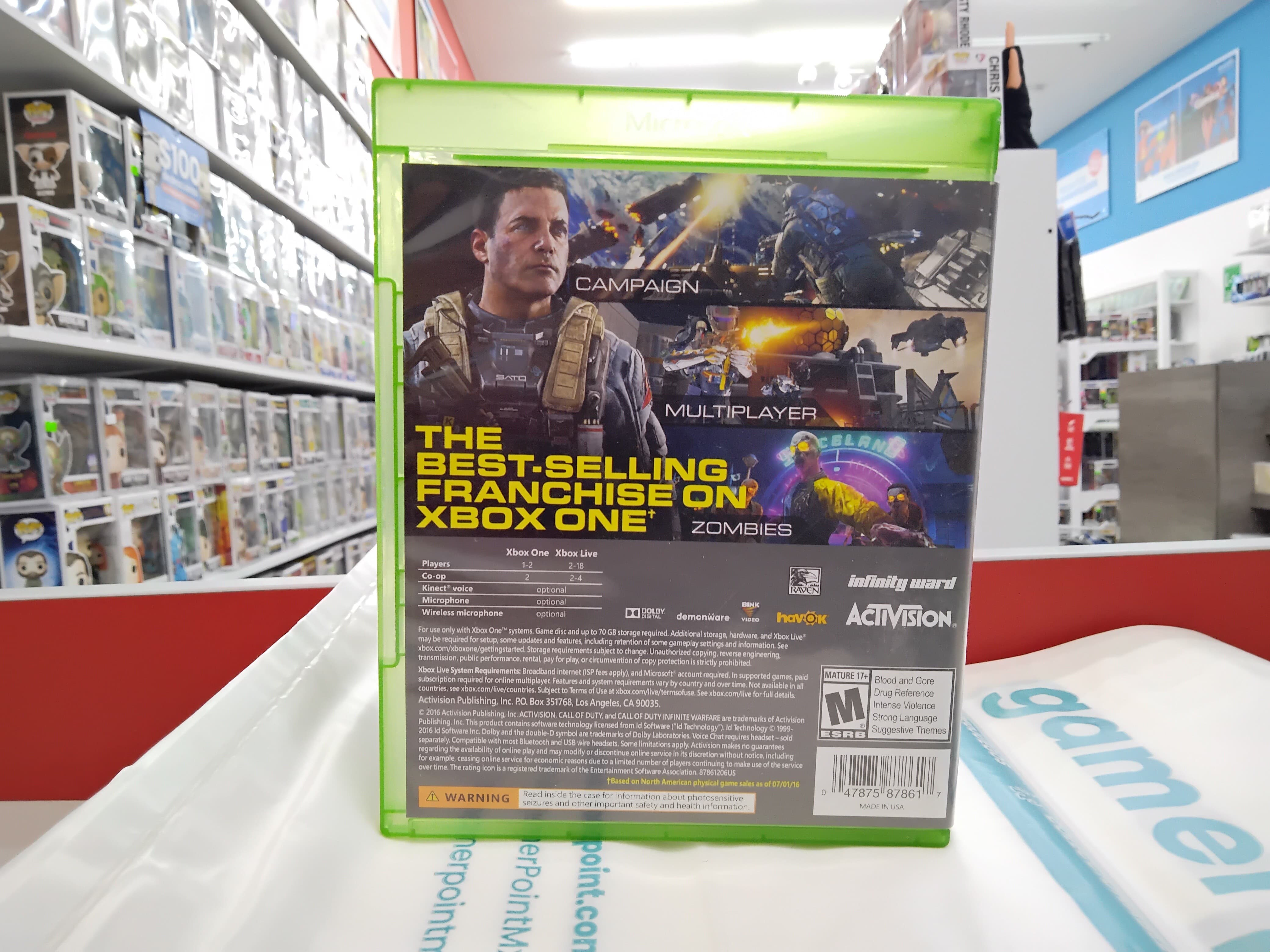 Call Of Duty Infinite Warfare Xbox One Usado