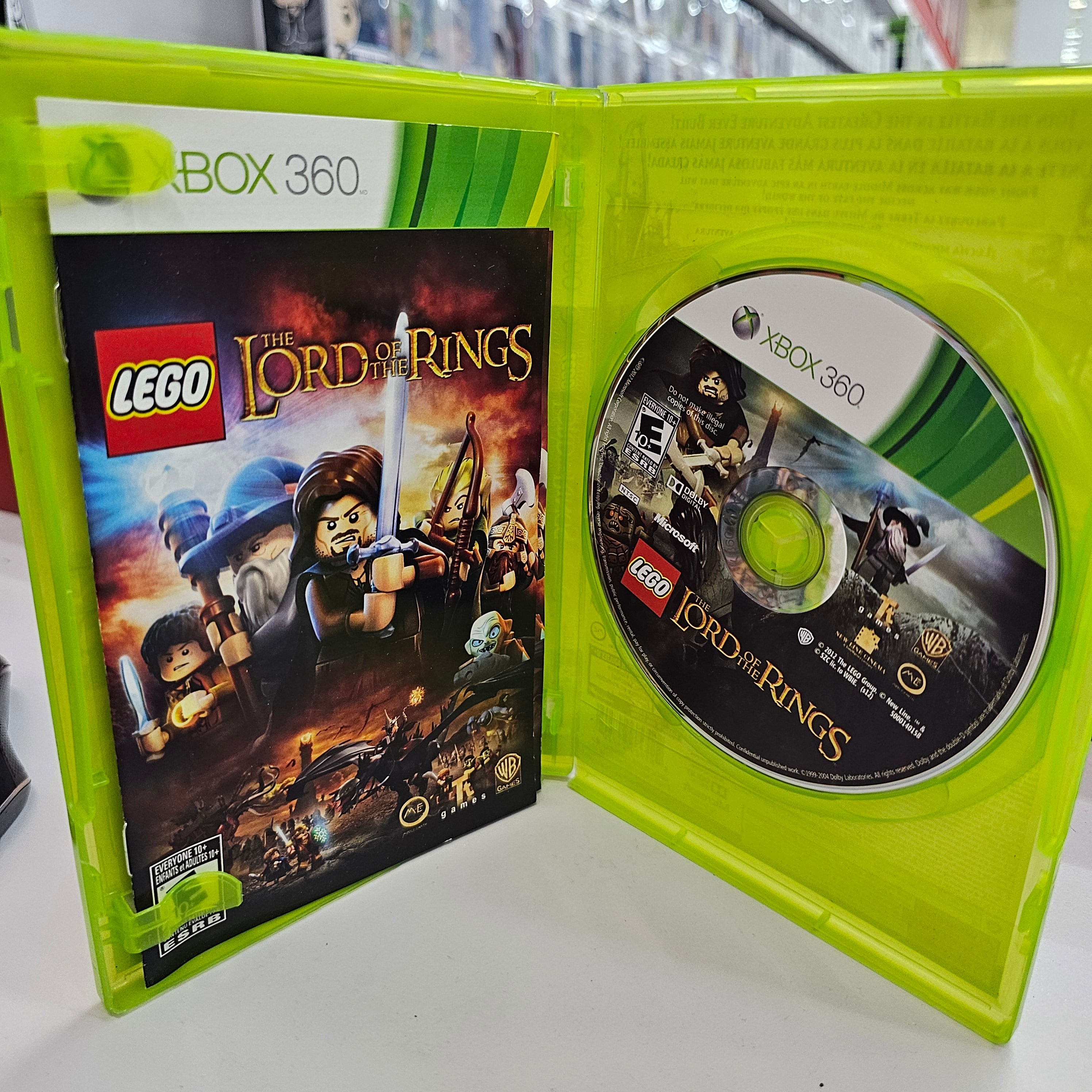 Lego Lord of the Rings Xbox 360 Usado