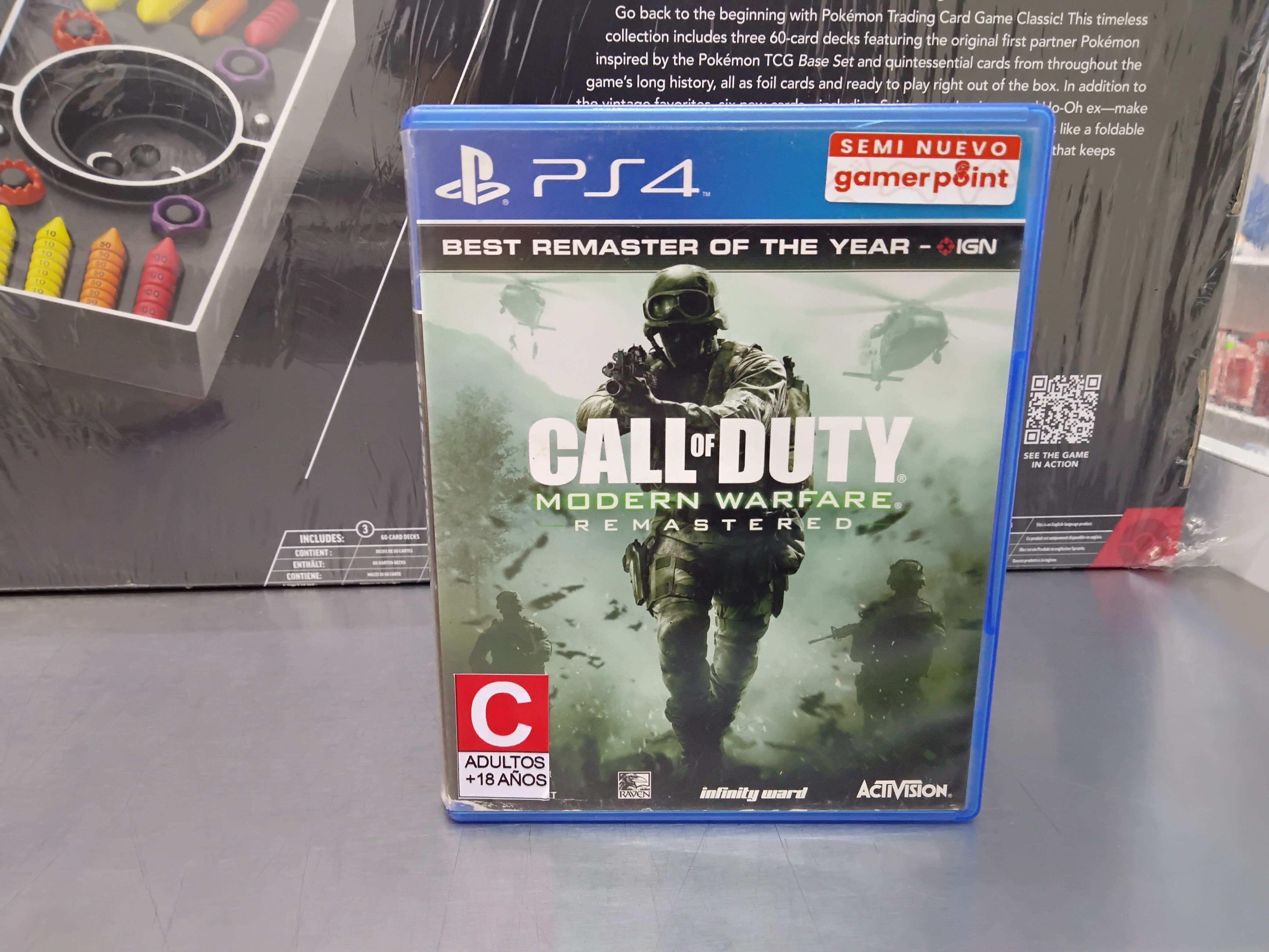 Call Of Duty Modern Warfare Remastered Ps4  Usado