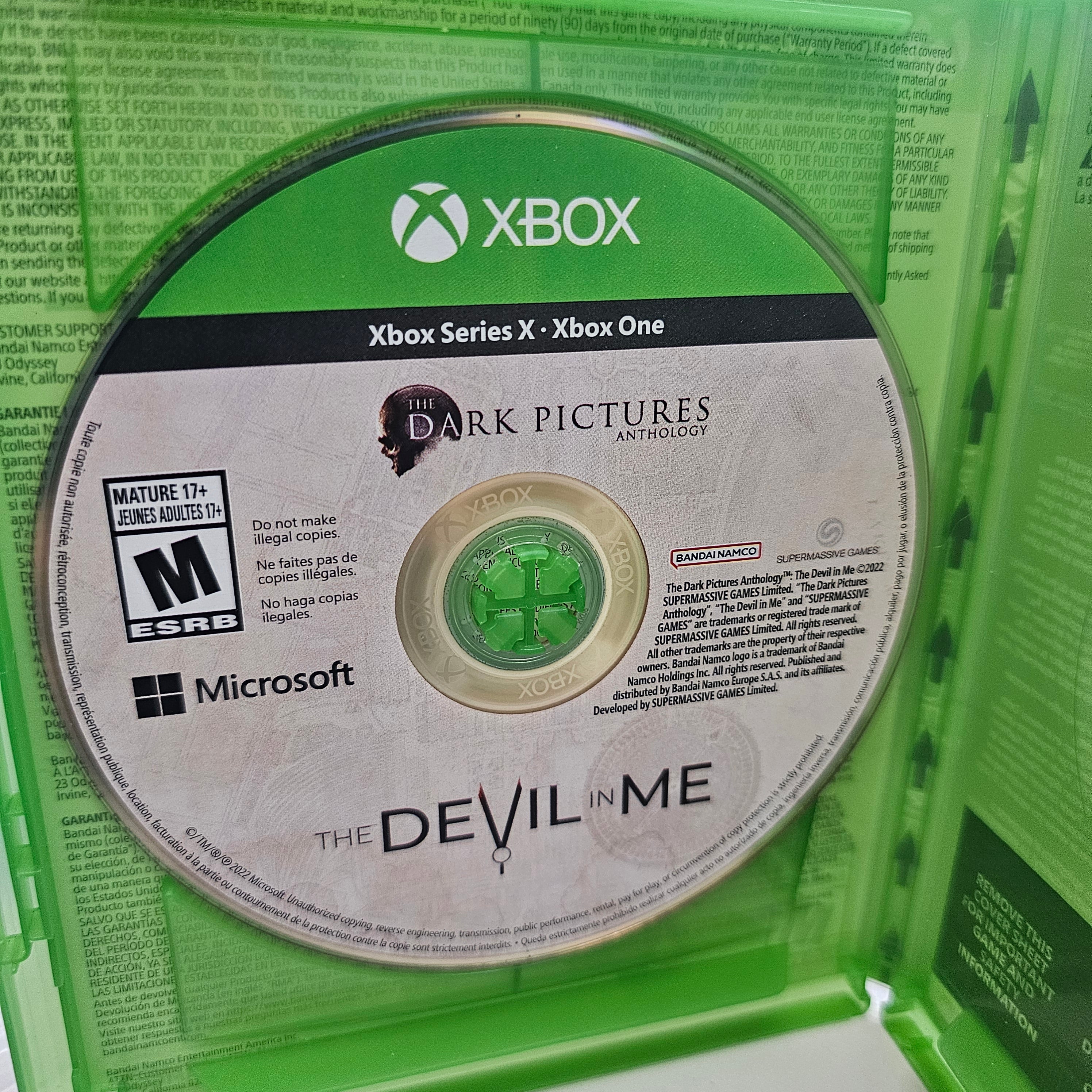 The Dark Pictures Anthology The Devil In Me Xbox one Usado