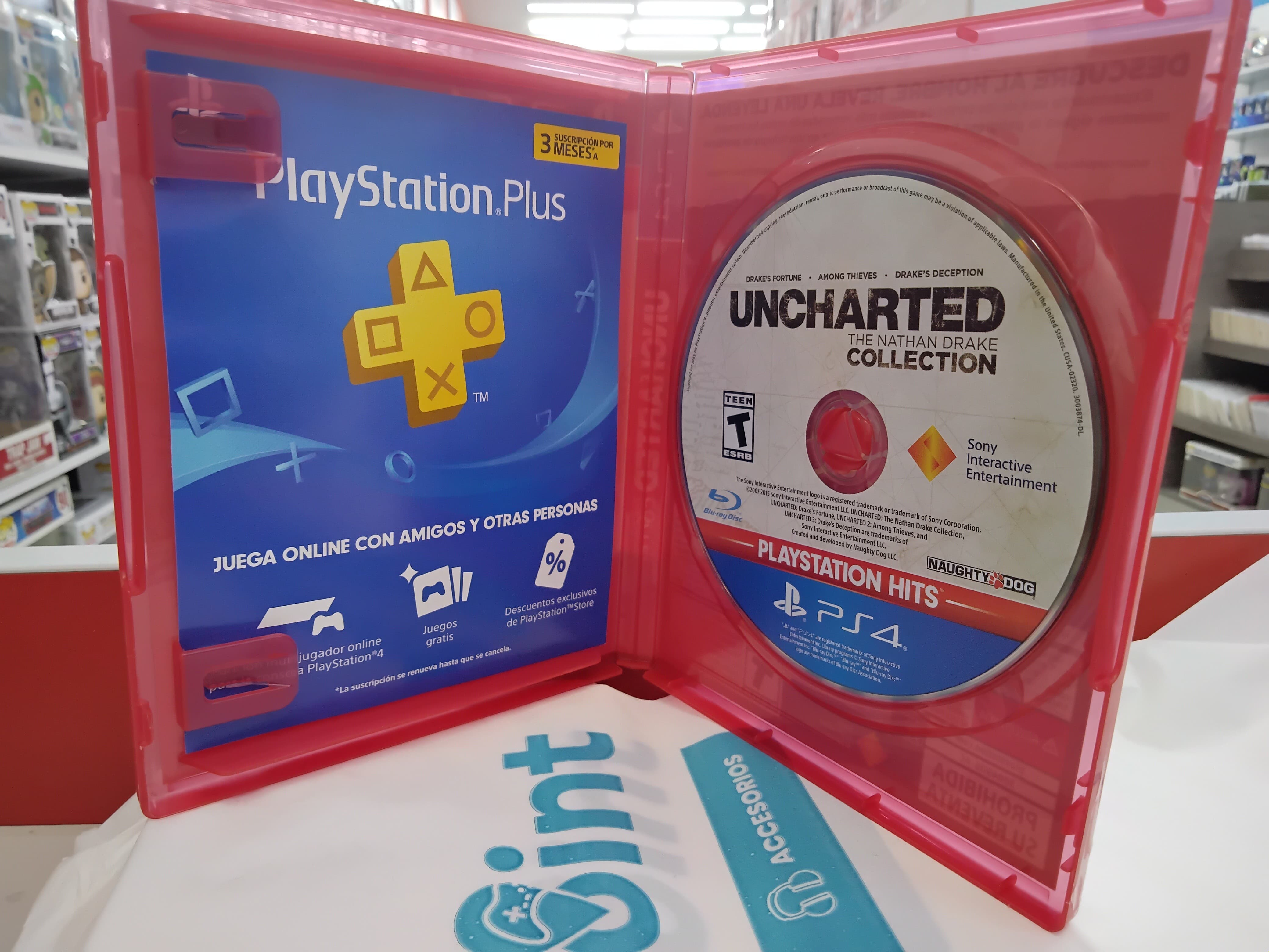 Uncharted Collection Ps4 Usado