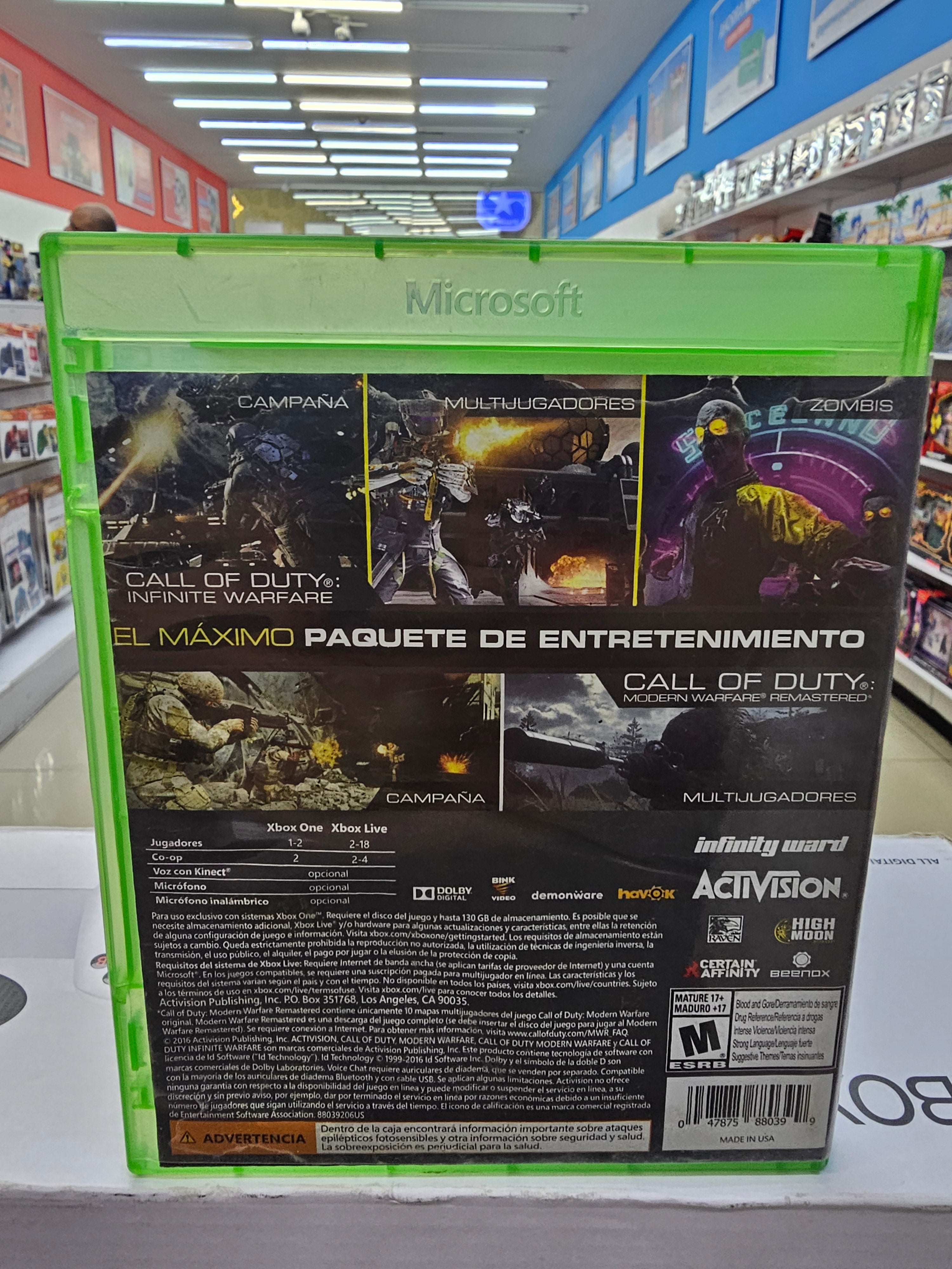 Call of Duty Infinite Warfare Legacy Edition Xbox one Usado