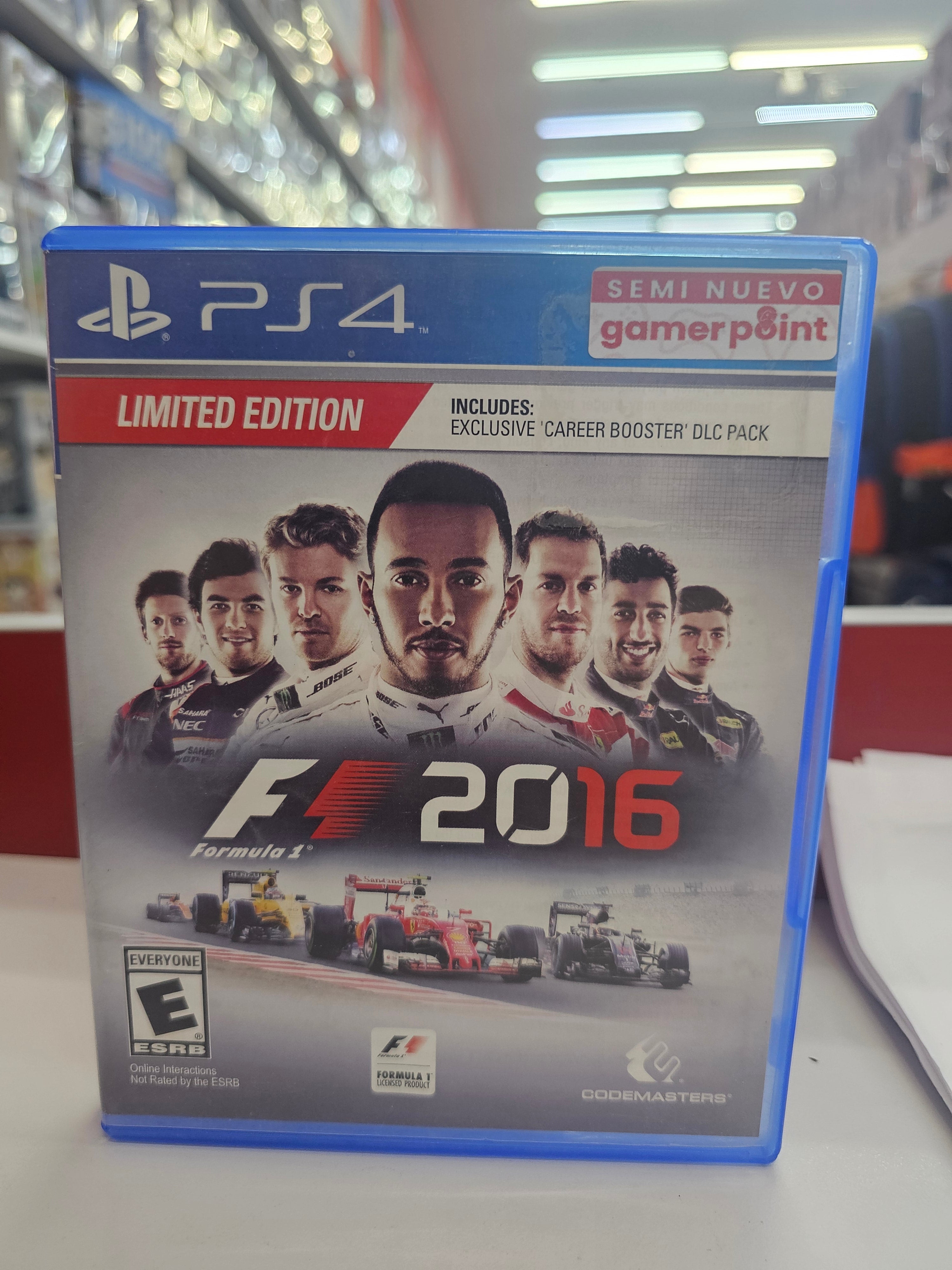 Formula 1 2016 PS4 Usado
