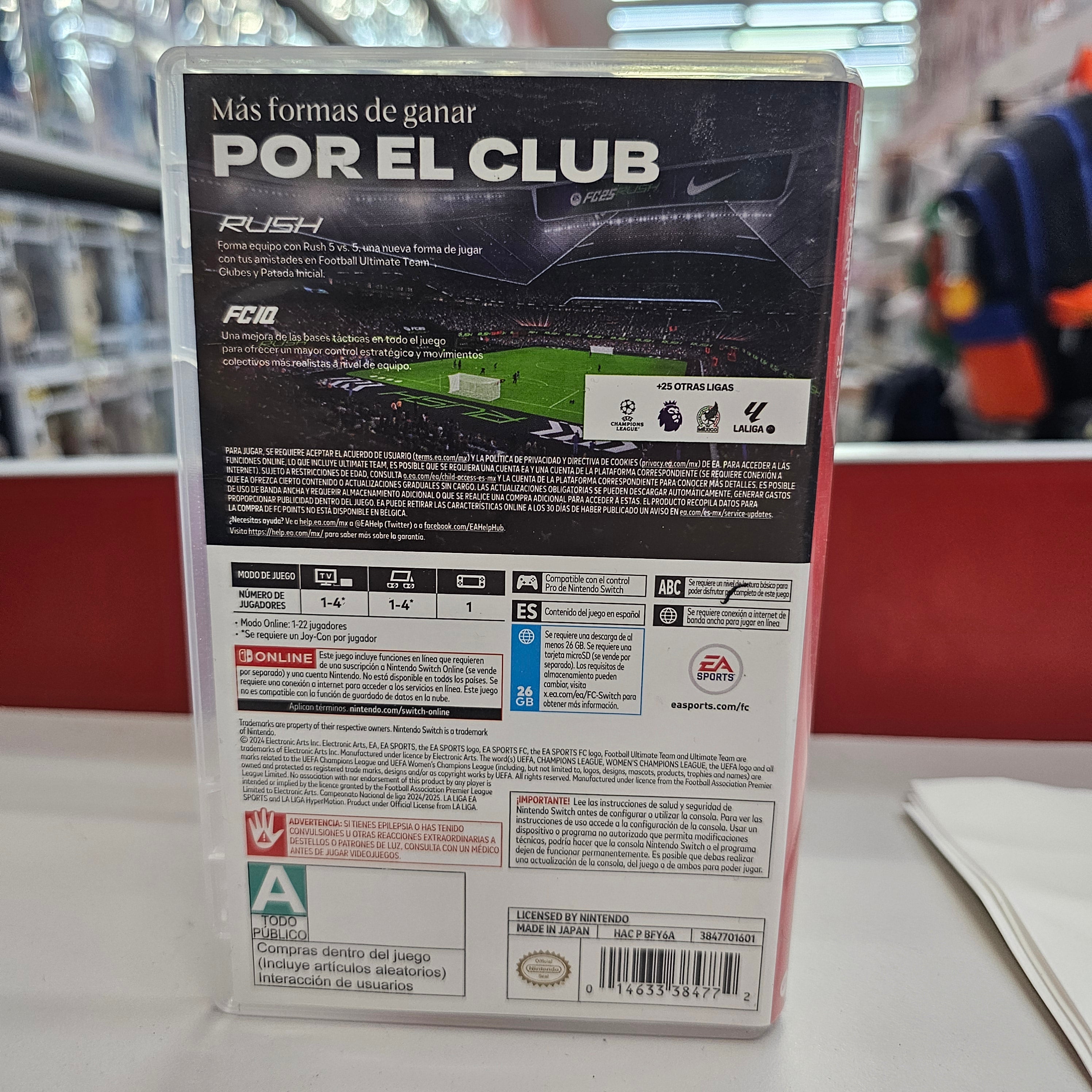 FC 25 Nintendo Switch Usado
