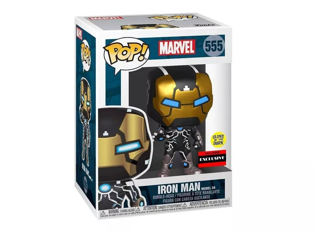 Funko Iron Man Exclusive AAA Glows in the Dark 555 (Marvel)