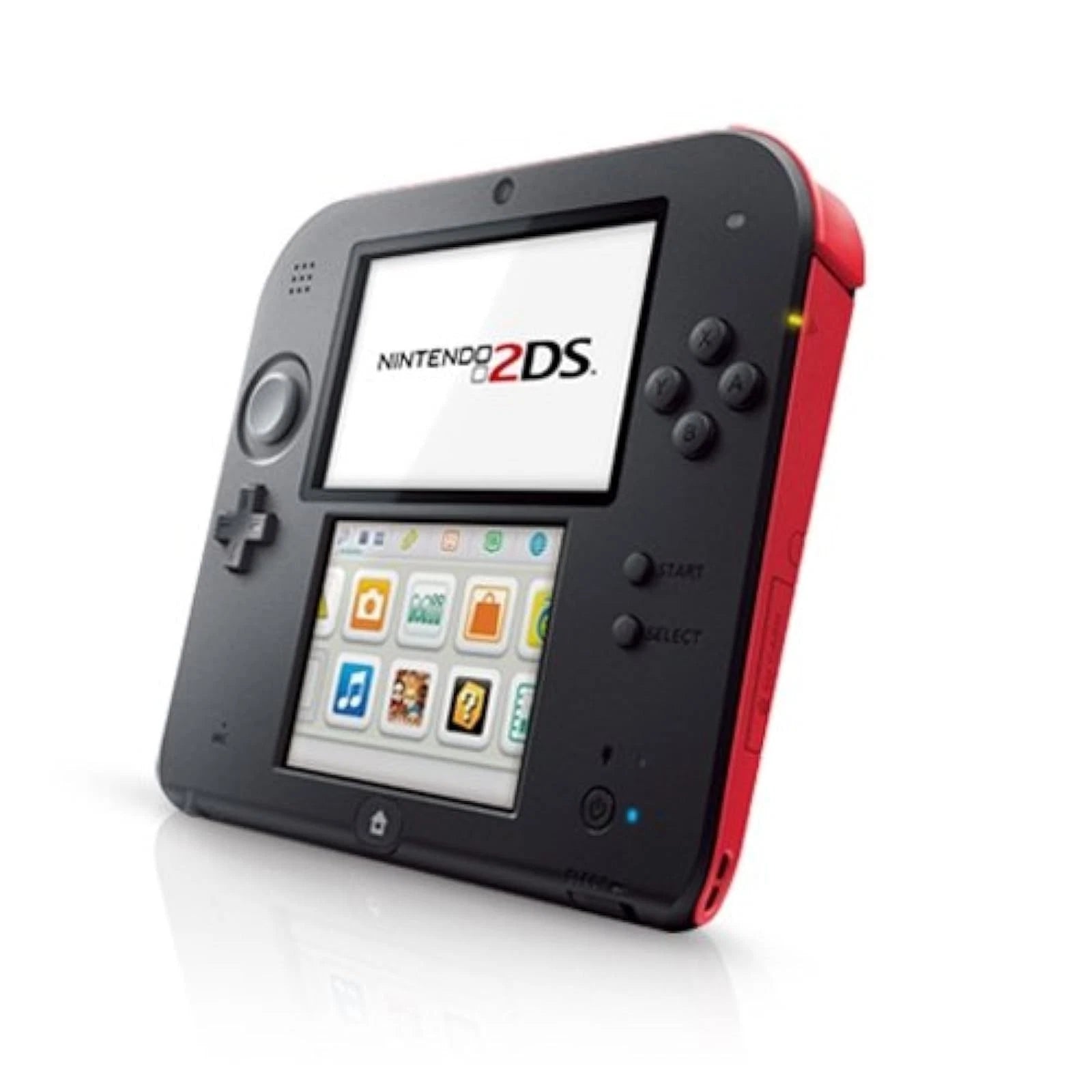 Consola Nintendo 2ds Negra Con Rojo Semi Nueva + Memoria 32 GB + Juegos Digitales