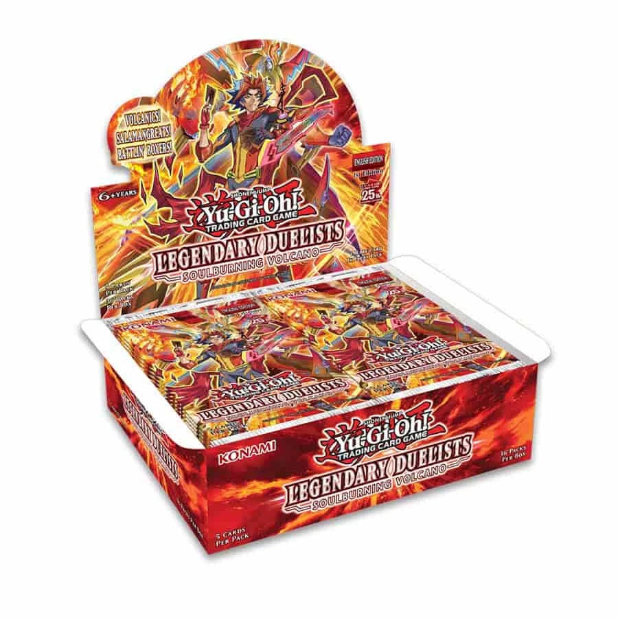 Yu-Gi-Oh! TCG - Legendary Duelists Soulburning Volcano - Sobre Individual - Inglés