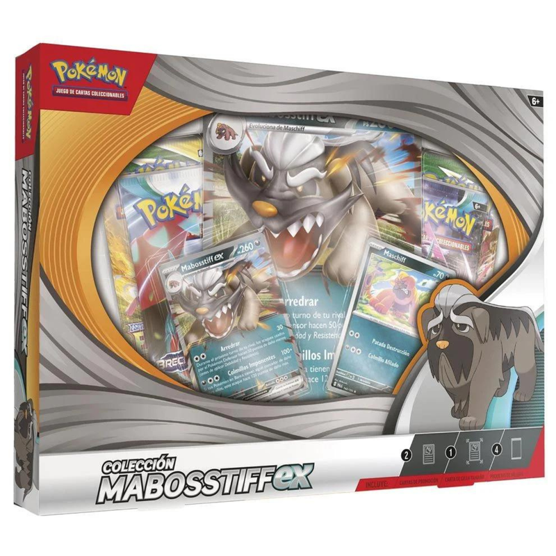 Pokémon TCG: Mabosstiff Ex Box - Pieza Español