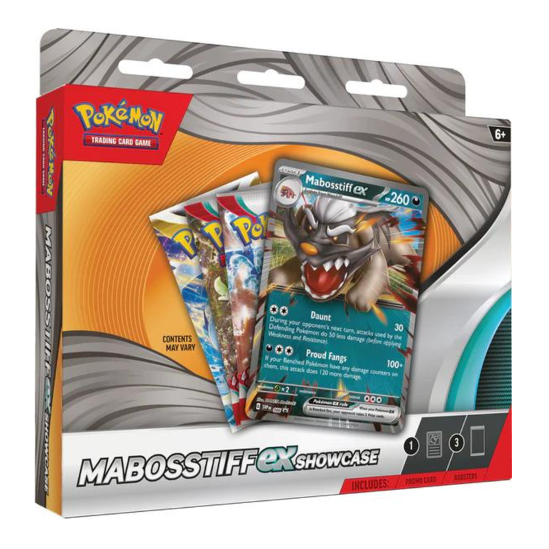 Pokémon TCG: Mabosstiff Ex Showcase - Pieza Español