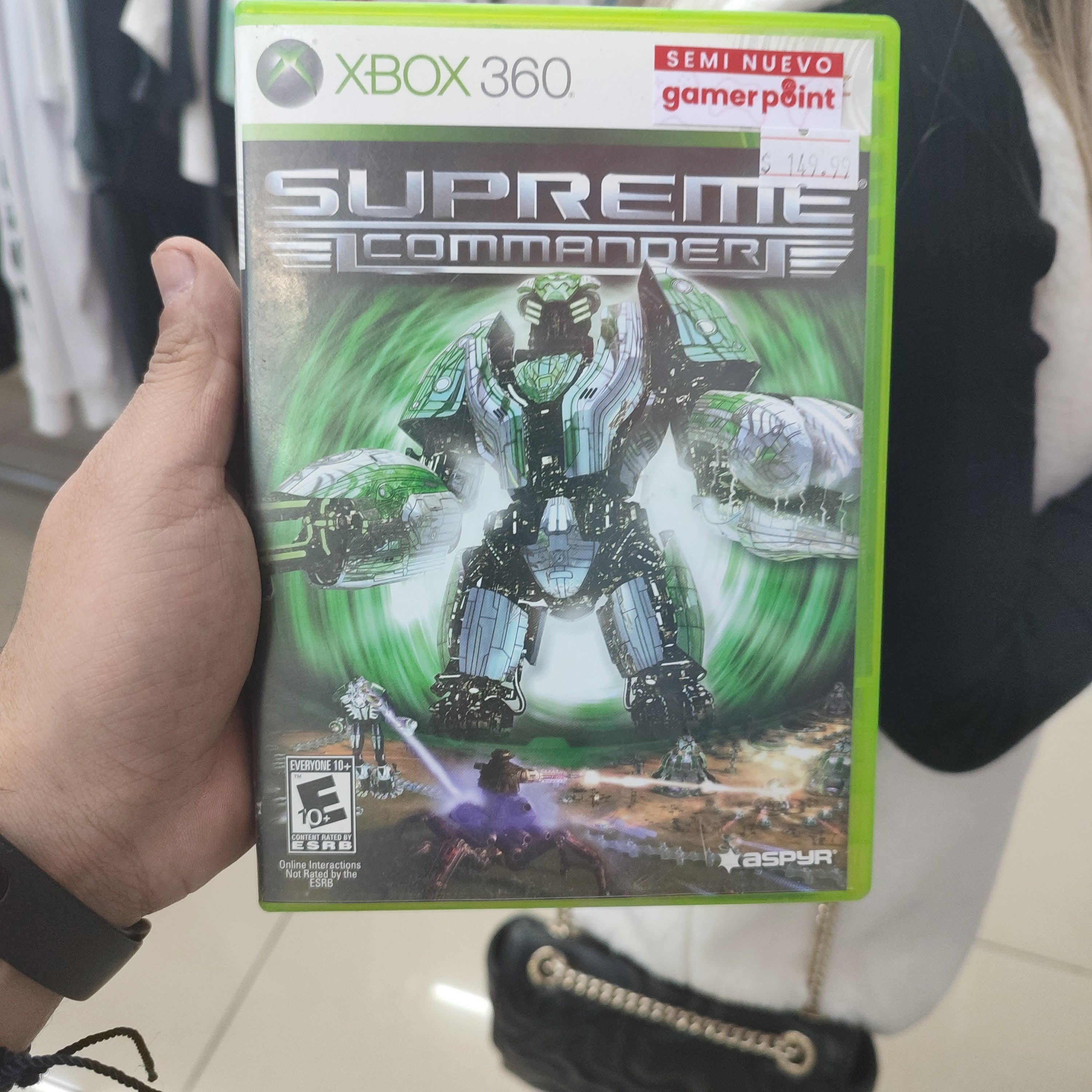 Supreme Commander Xbox 360 Usado