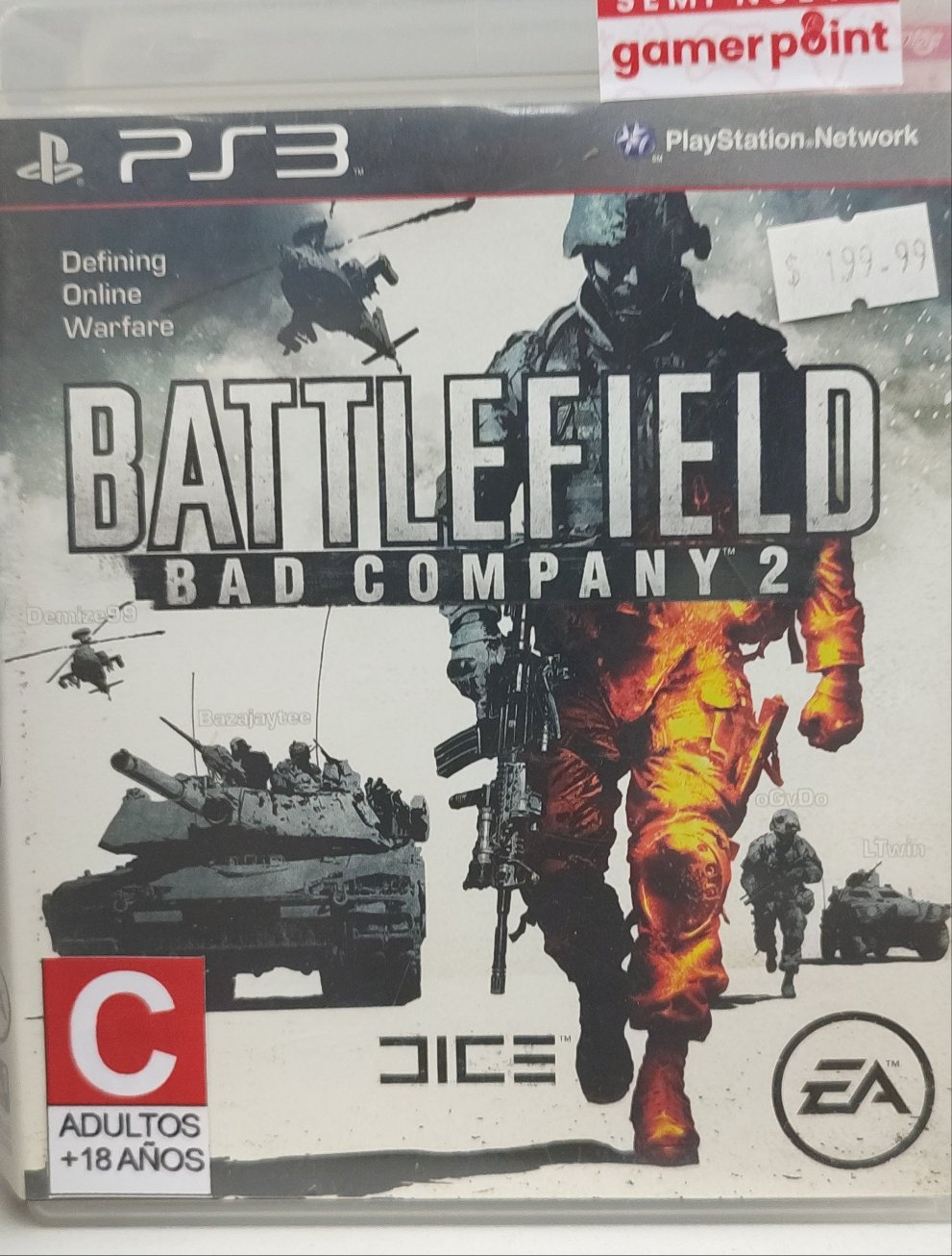 Battlefield Bad Company 2 ps3 usado