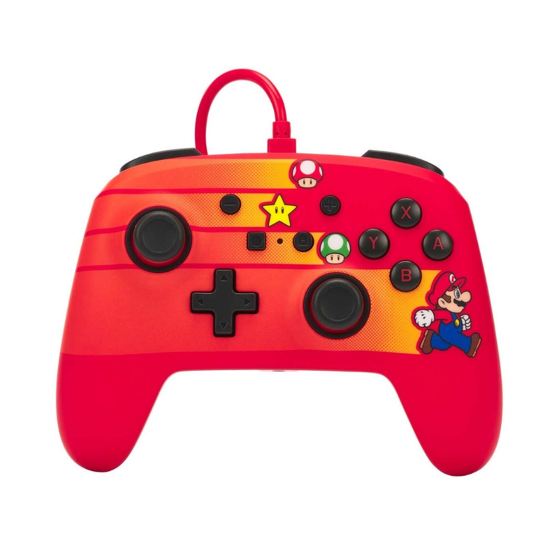 Control Alámbrico Speed Mario (Power A) Nintendo Switch