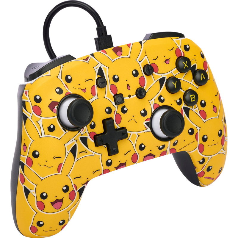 Control Alámbrico Pikachu Moods (Power A) Nintendo Switch