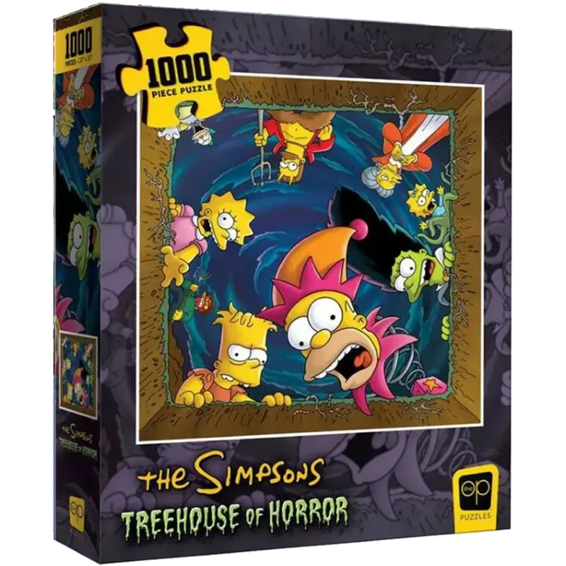 PUZZLE The Simpsons Treehouse of Horror  Happy Haunting  - 1000 pz