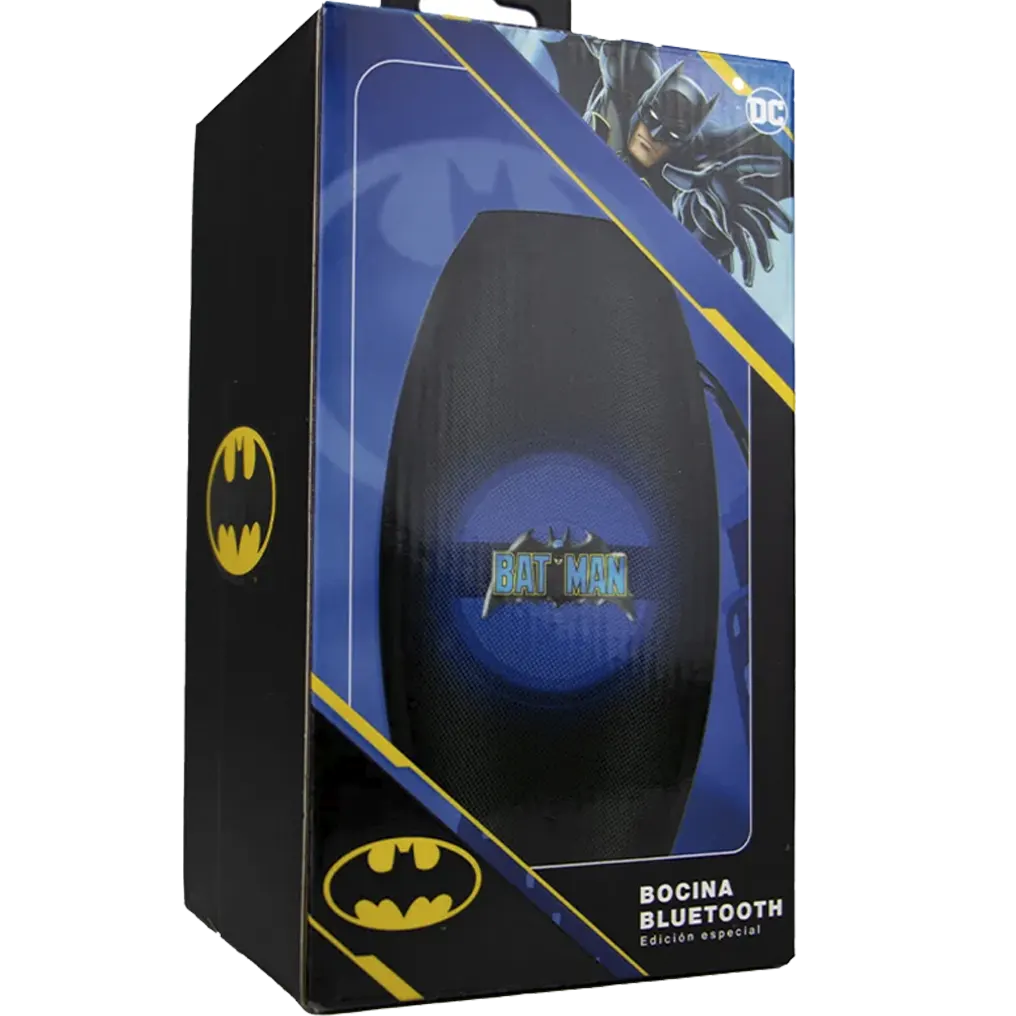 Geek Industry Bocina Bluetooth, Batman Logo Azul, Special Edition