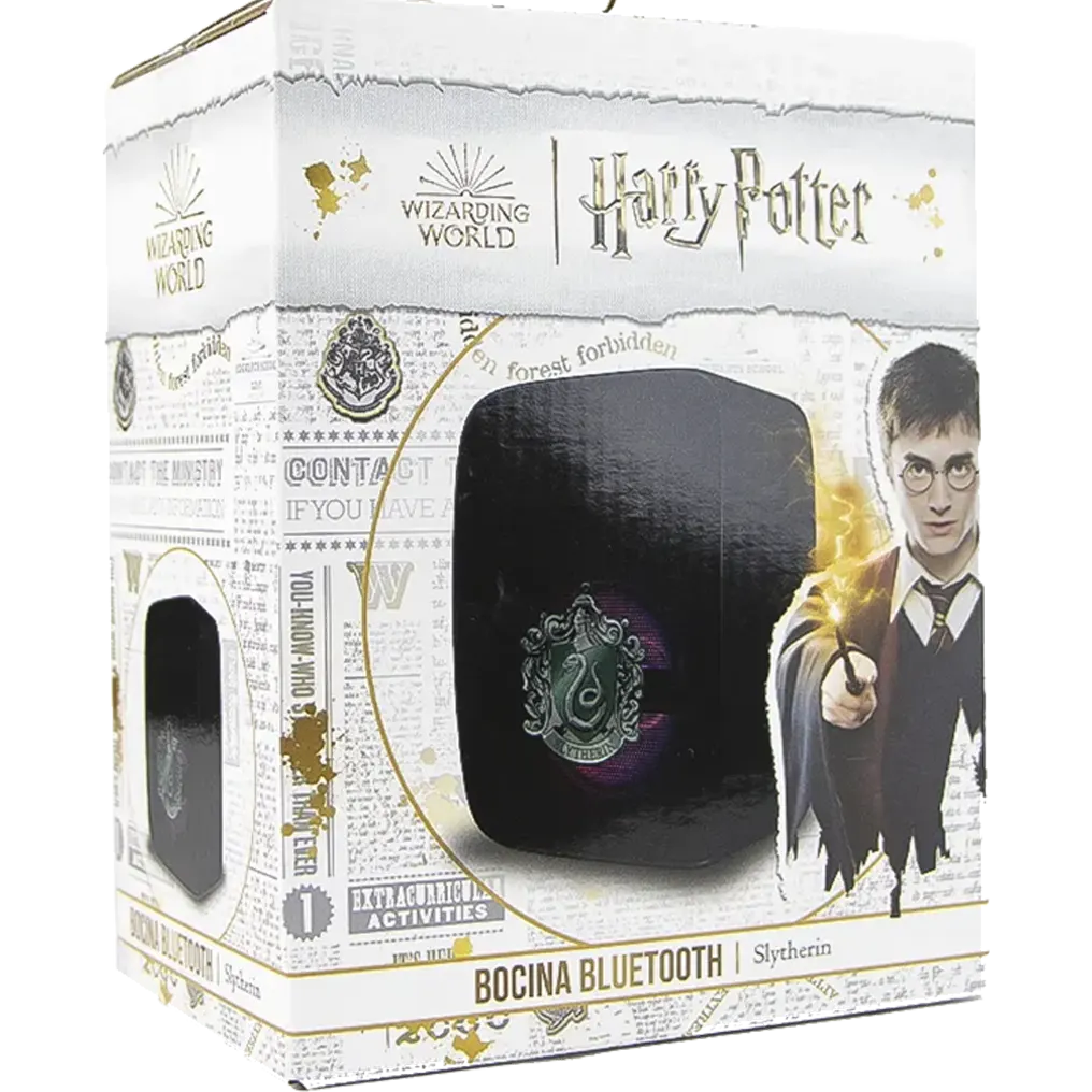 Geek Industry Bocina Bluetooth, Harry Potter Slytherin, Special Edition