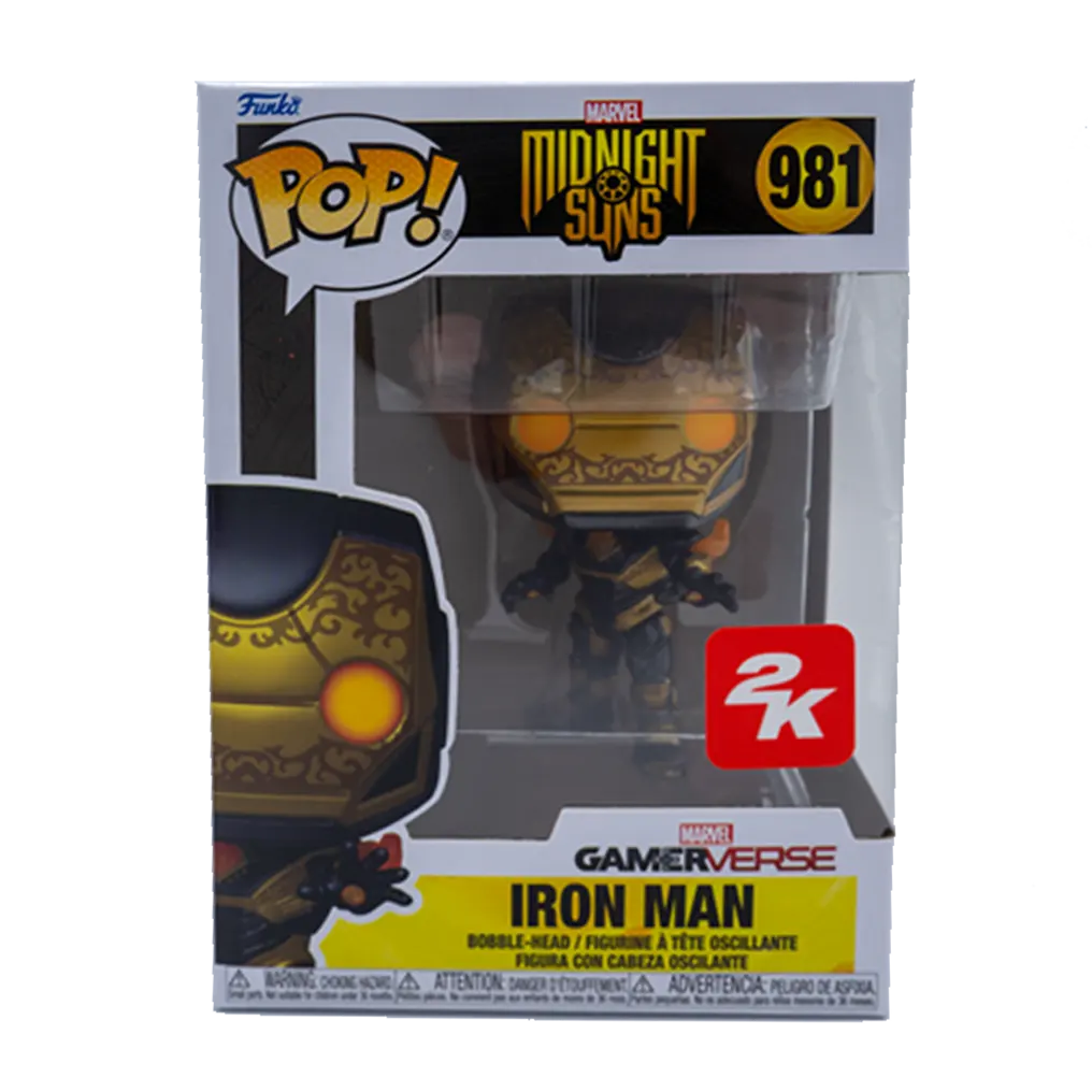 Funko Pop Iron Man 2K Exclusive (Midnight Suns) 981