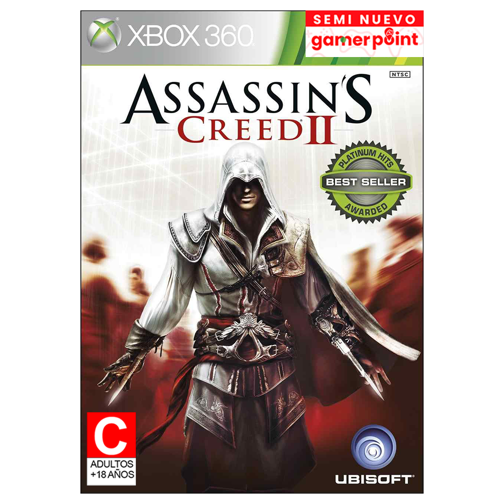 Assassins Creed II Xbox 360 Usado