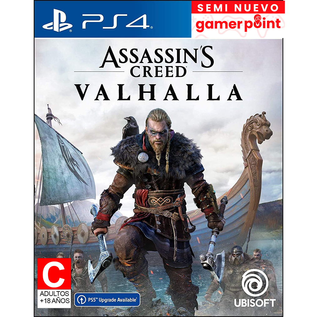 Assassins Creed Valhalla Ps4 Usado