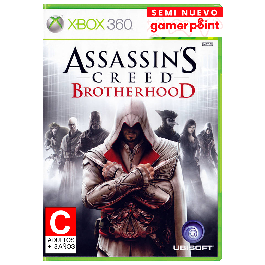 Assassins Creed Brotherhood Xbox 360  Usado