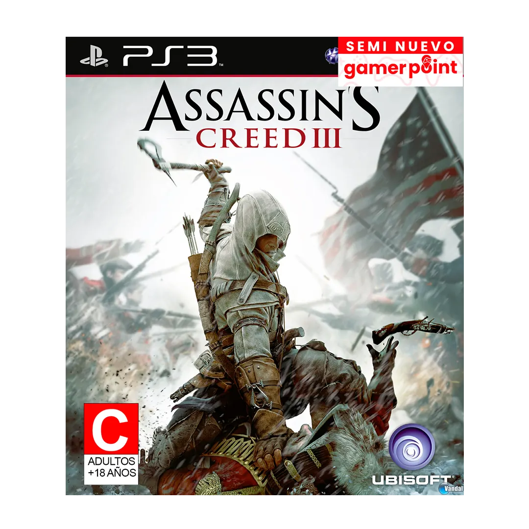Assassins Creed 3 Ps3 Usado